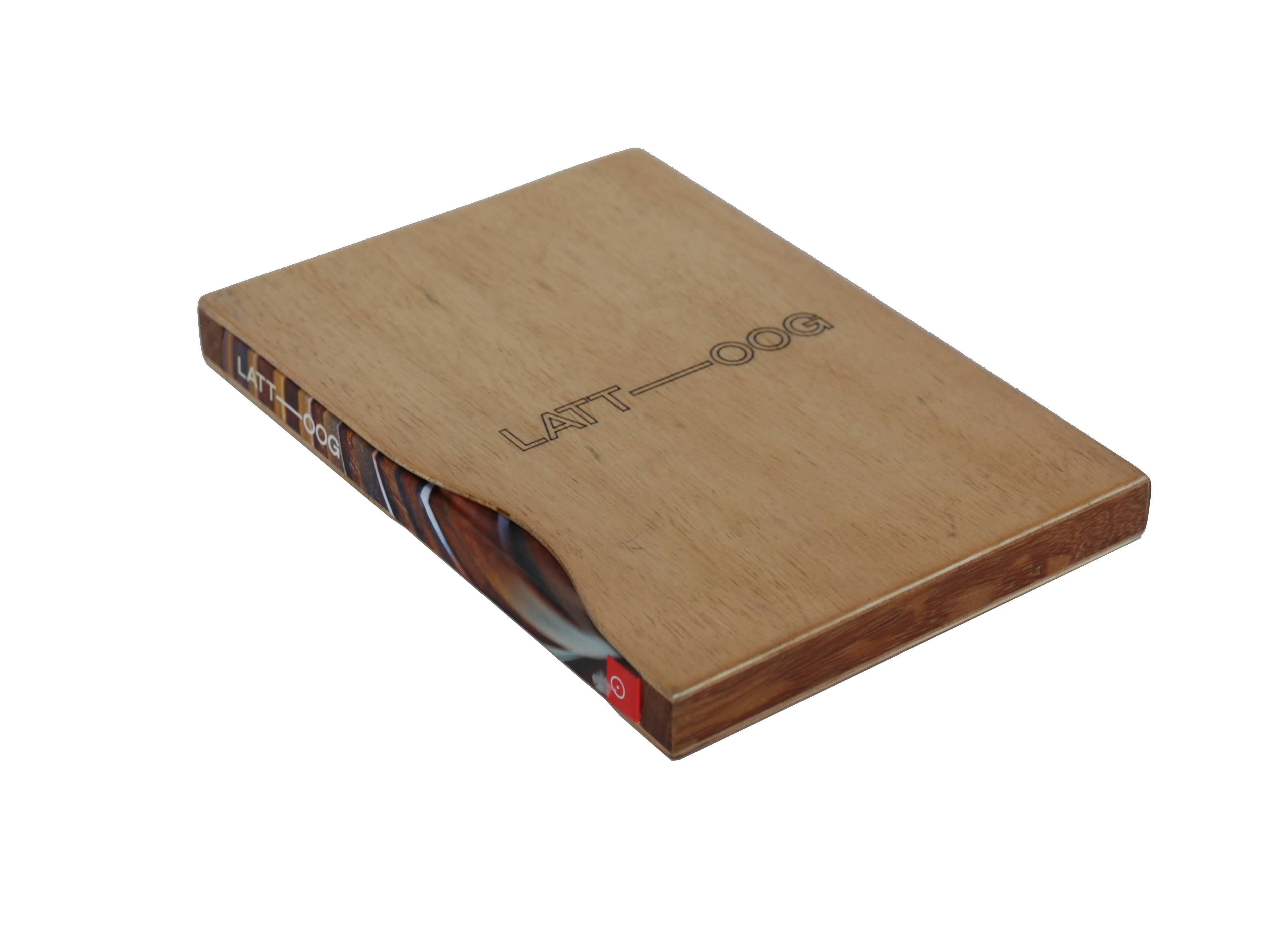 Brazilian Latt-Oog, Lattoog Book with Wood Cover
