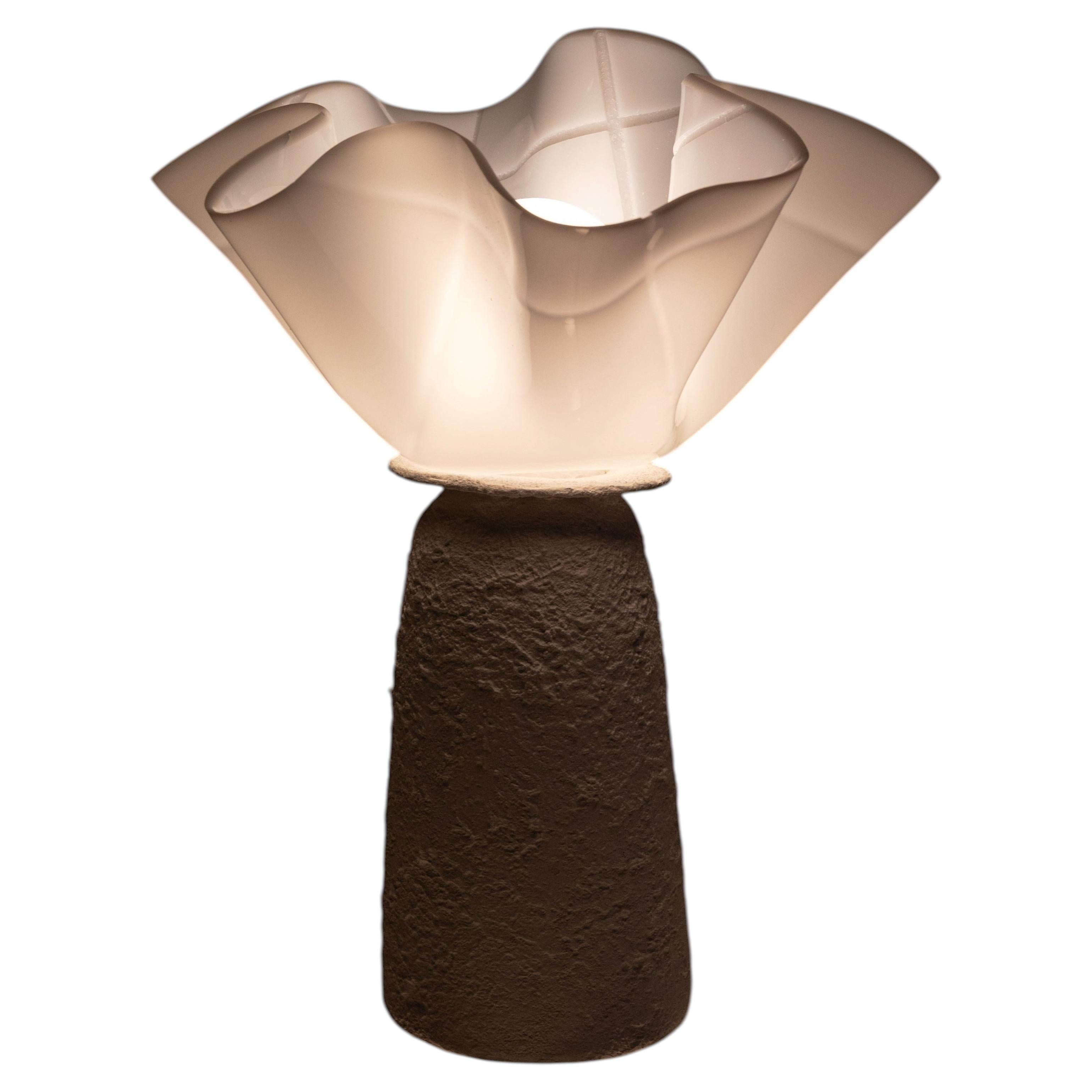 Lampada a forma di fiore a reticolo, piccola Lumin di Studio A