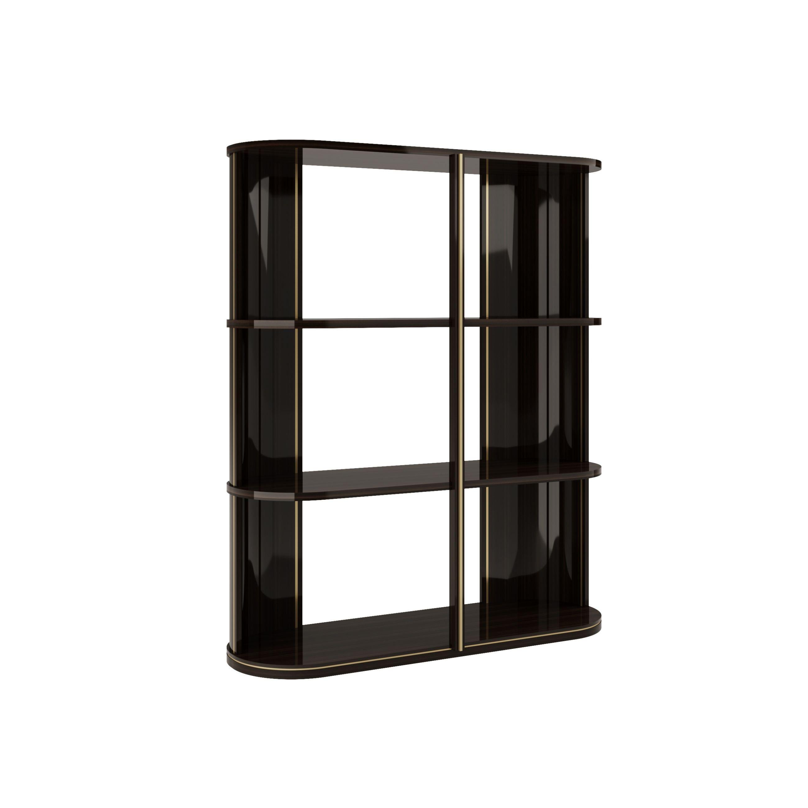 Estantería de madera LATTICE Surfer, diseño de estanterías moderno y contemporáneo Siglo XXI y contemporáneo en venta