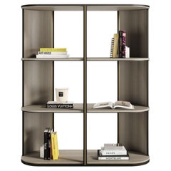 LATTICE Bibliothèque en bois Surfer, Design d'étagères modernes et contemporaines