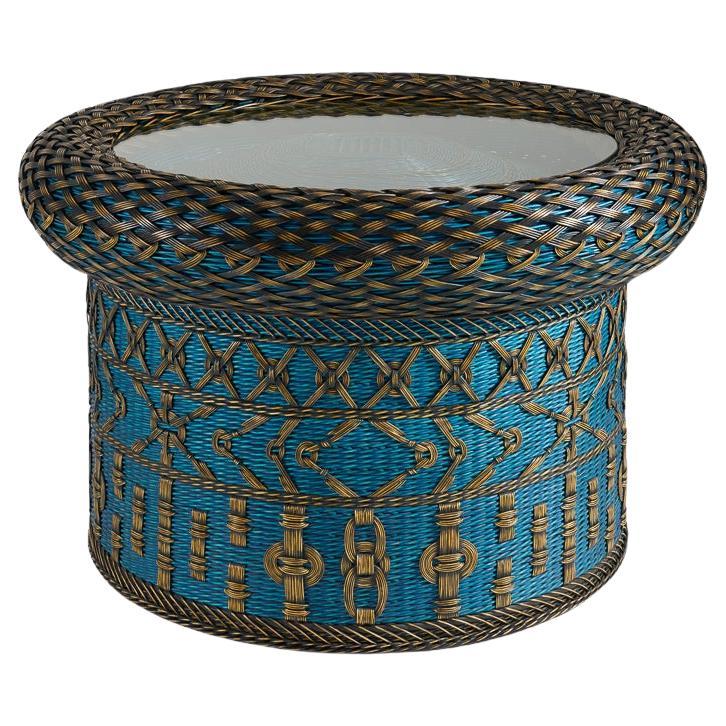Lattice & Symbols, table centrale, Peeta Tinay, États-Unis, 2020 en vente