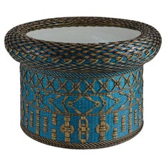 Lattice & Symbols, Center Table, Peeta Tinay, United States, 2020