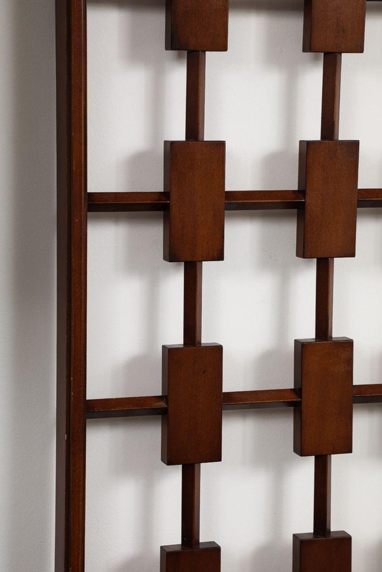 Wood Lattice Wall Mounted Decoration For Sale