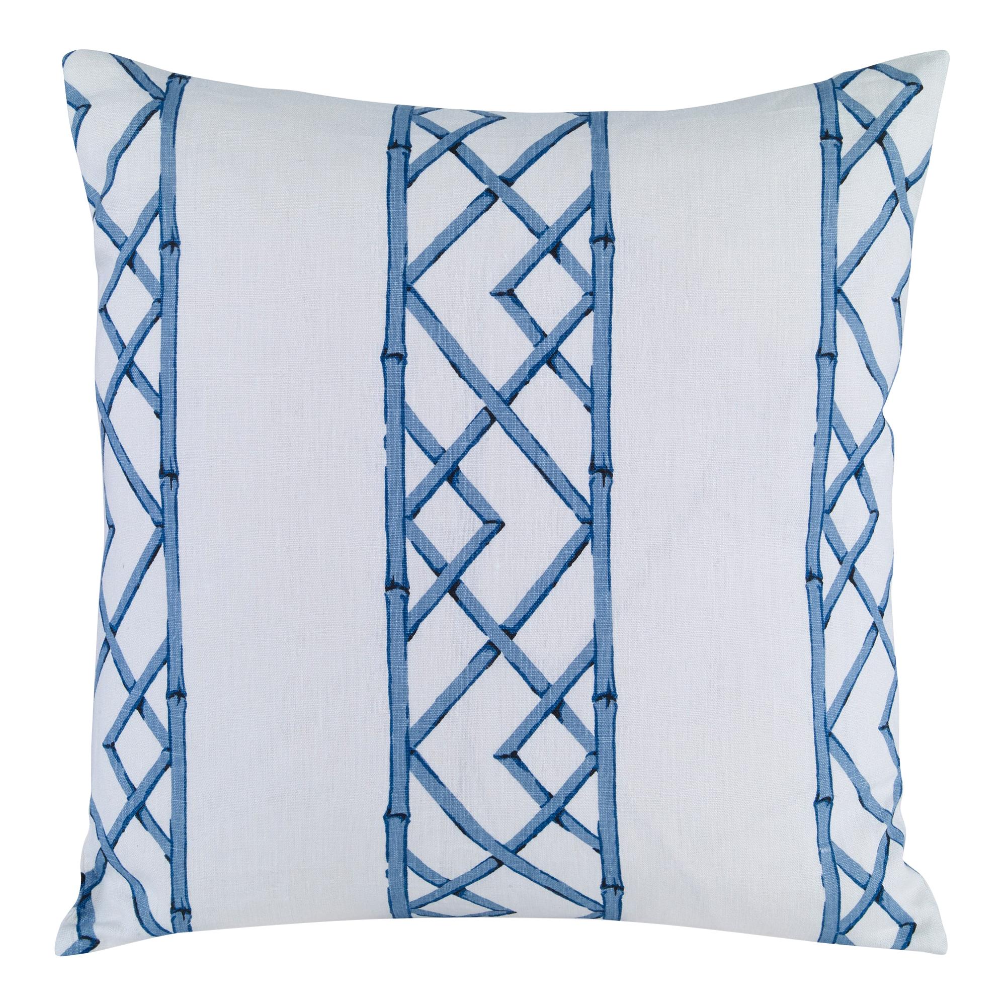 Latticely Pillow in Ultramarine by Curatedkravet