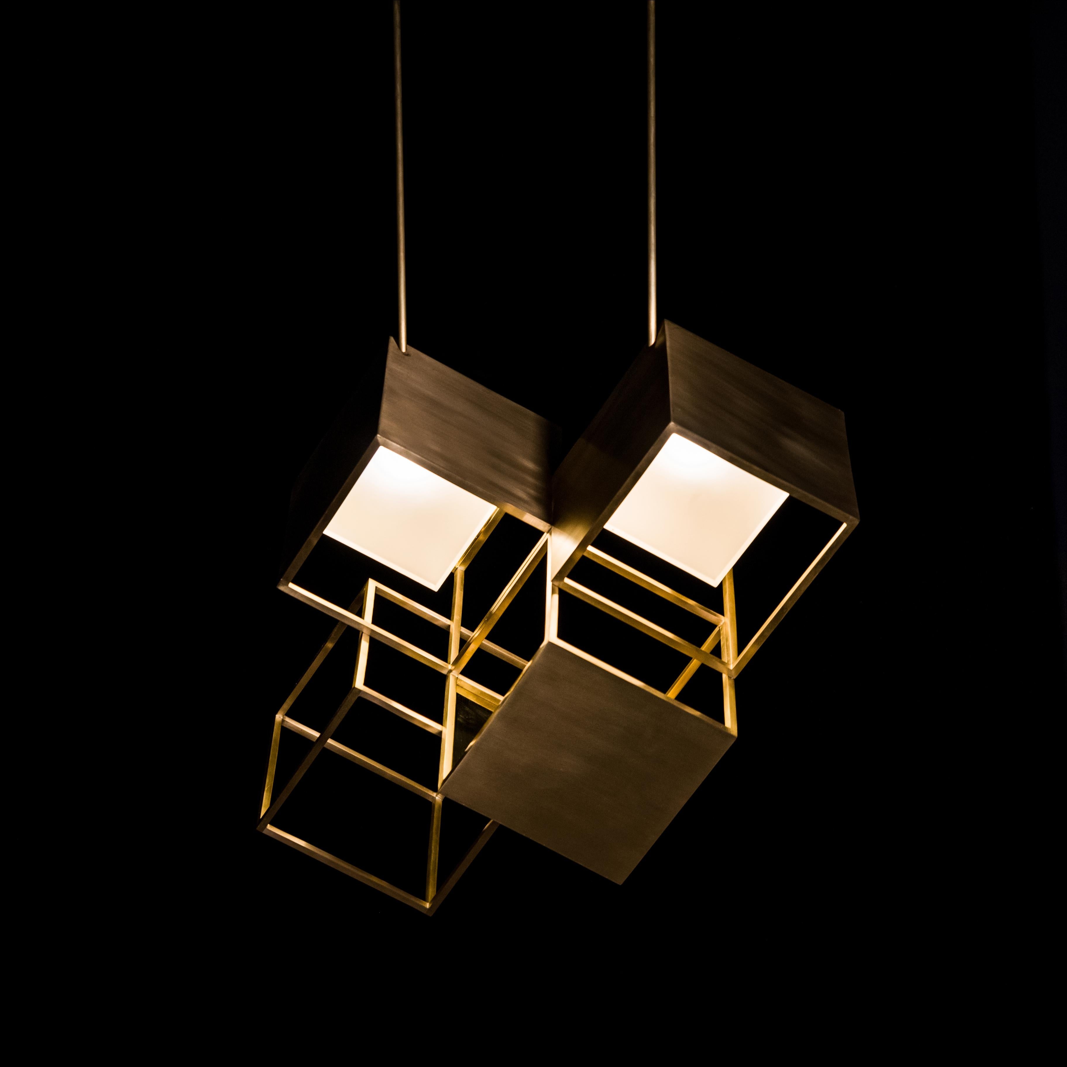 Lattis 4 by Diaphan Studio

Lattis is conceived as a light piece of jewelry for the interior. It’s something personal, emotional, and fills the space with a strong aesthetic and a dynamic atmosphere.

Made of standardised basic units, Lattis can be
