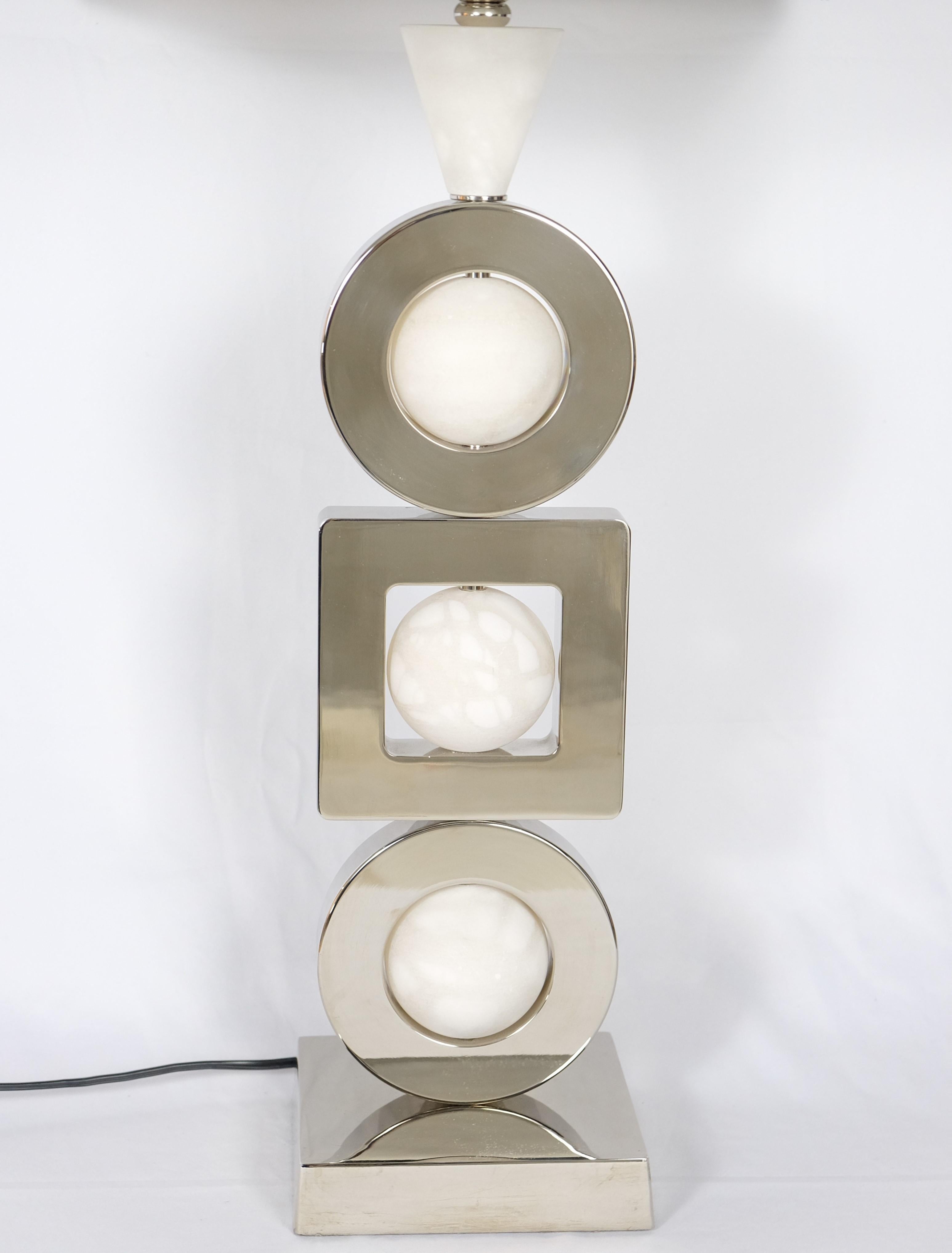 Modern Laudarte Srl Andromeda Table Lamps by Attilio Amato, Pair Available , Vintage  For Sale