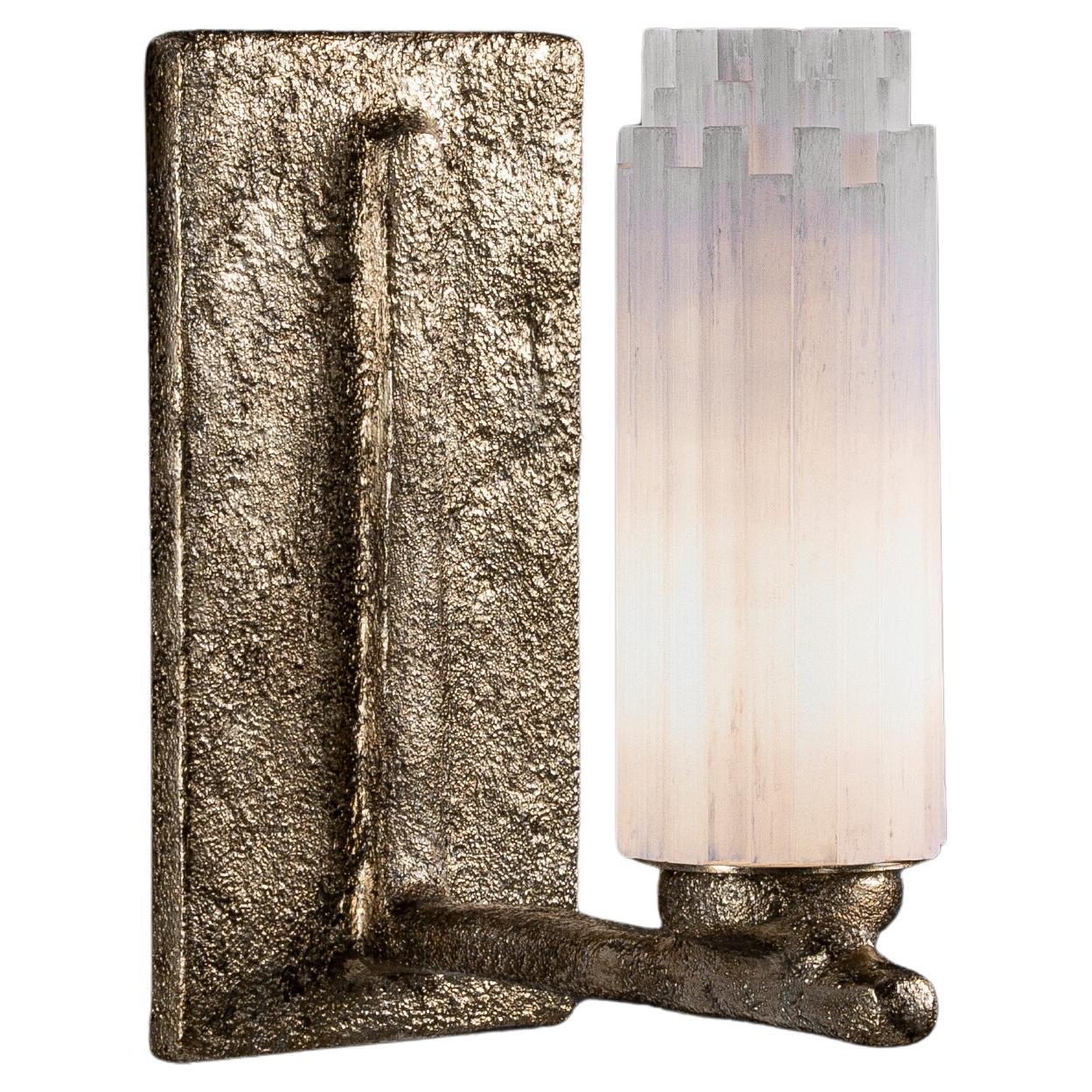 Lampe murale Lauder I Selenite d'Aver
