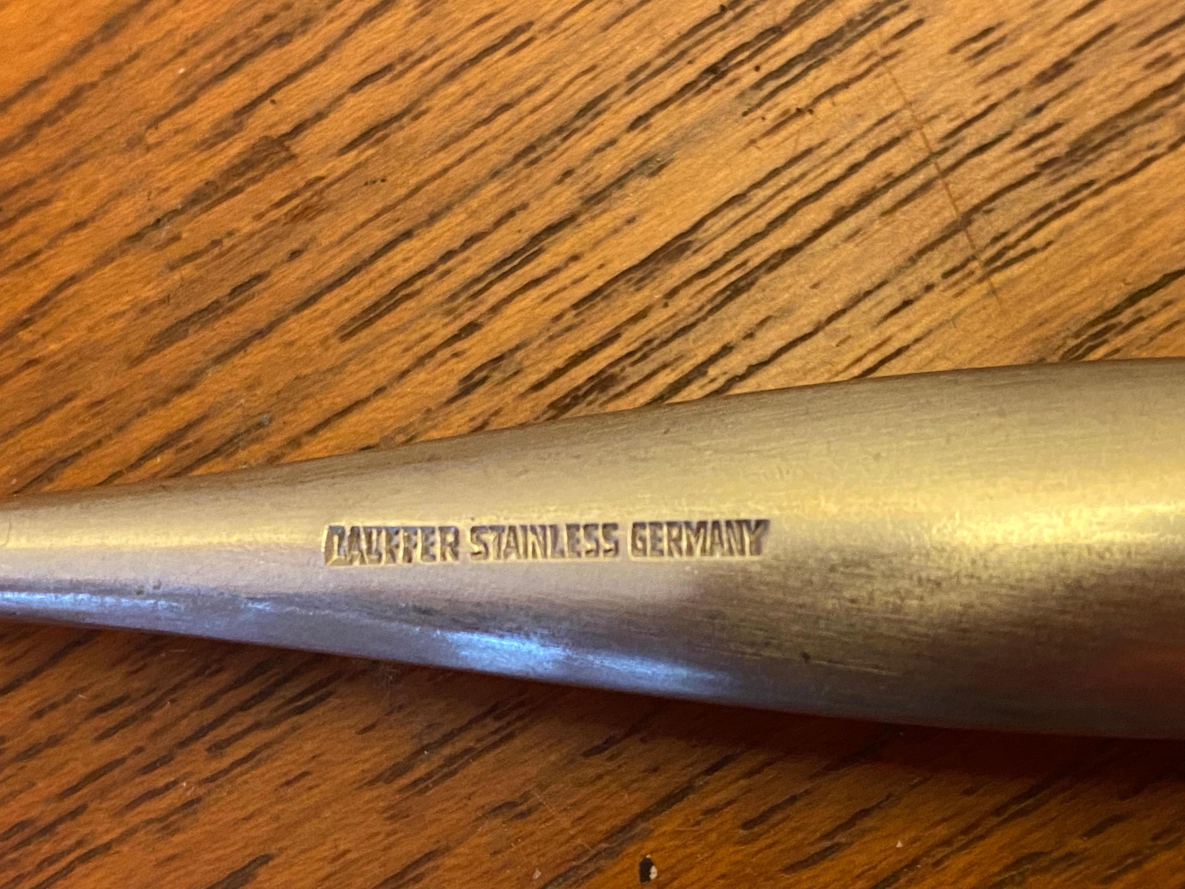 Lauffer Design 2 Designed by Don Wallance Service for 8 Stainless Flatware Set 2