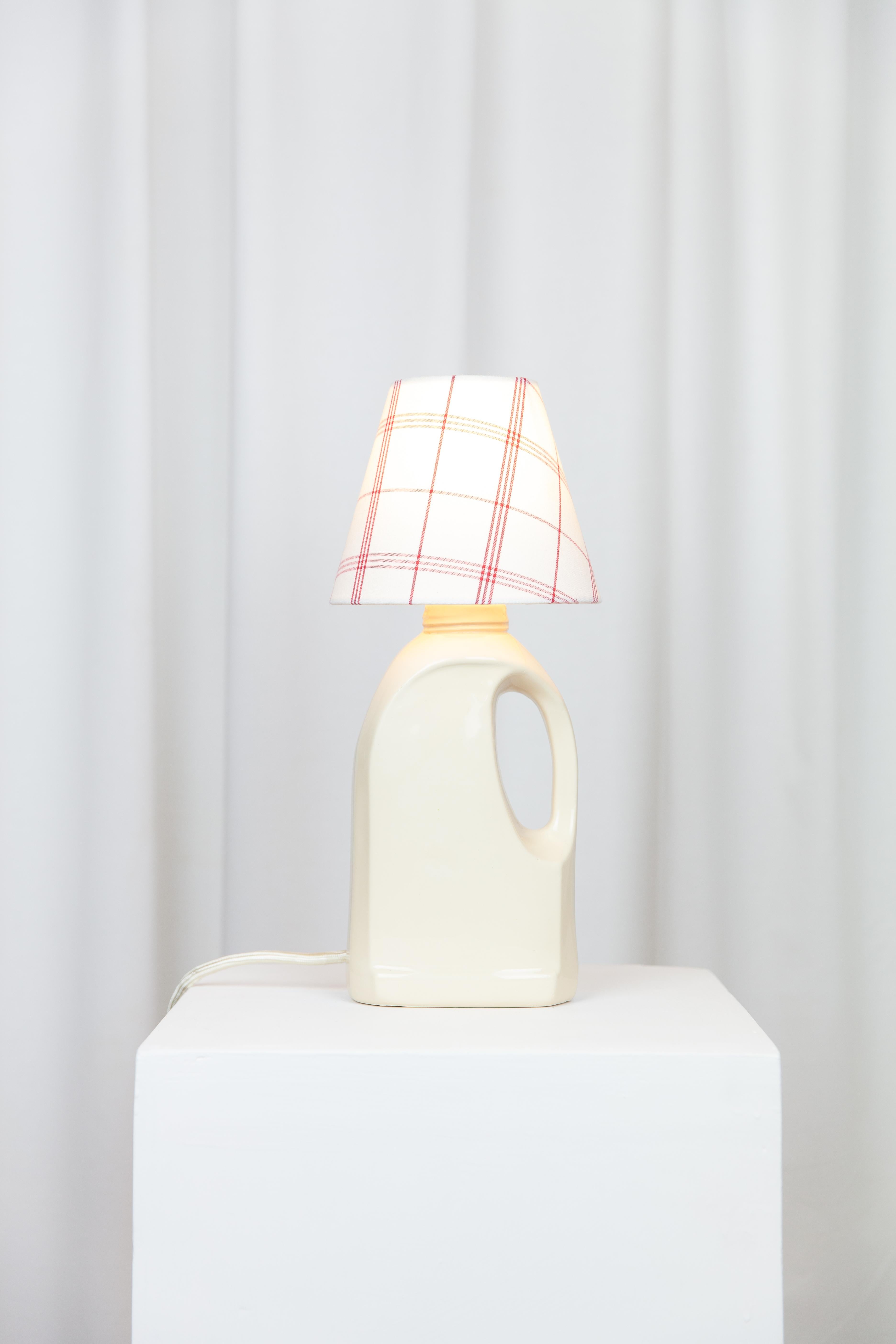 Laundry Yellow Lamp by Lola Mayeras In New Condition In Geneve, CH