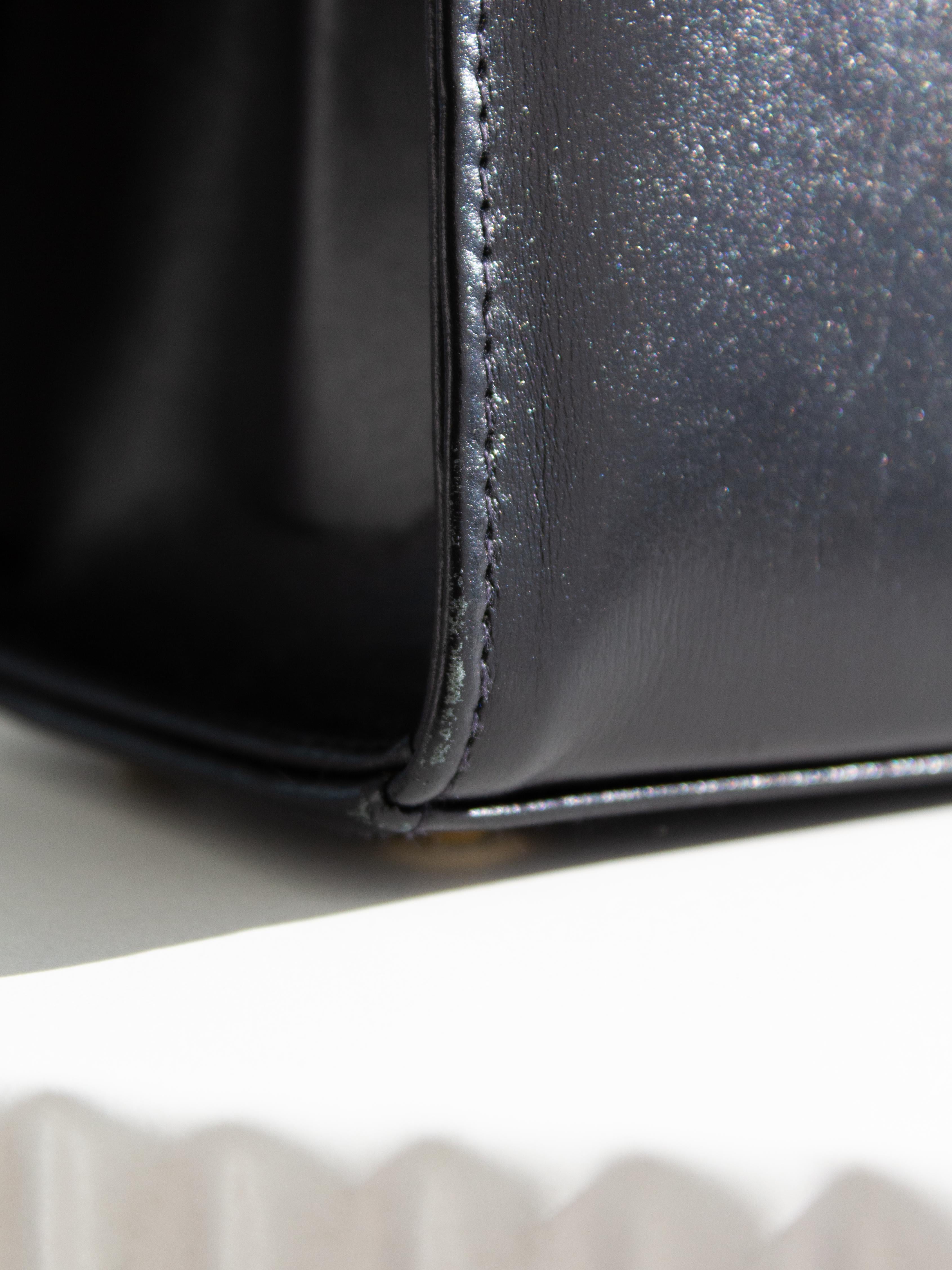 Launer London Traviata Reina Isabel Negro Bolso de Asa Superior 4
