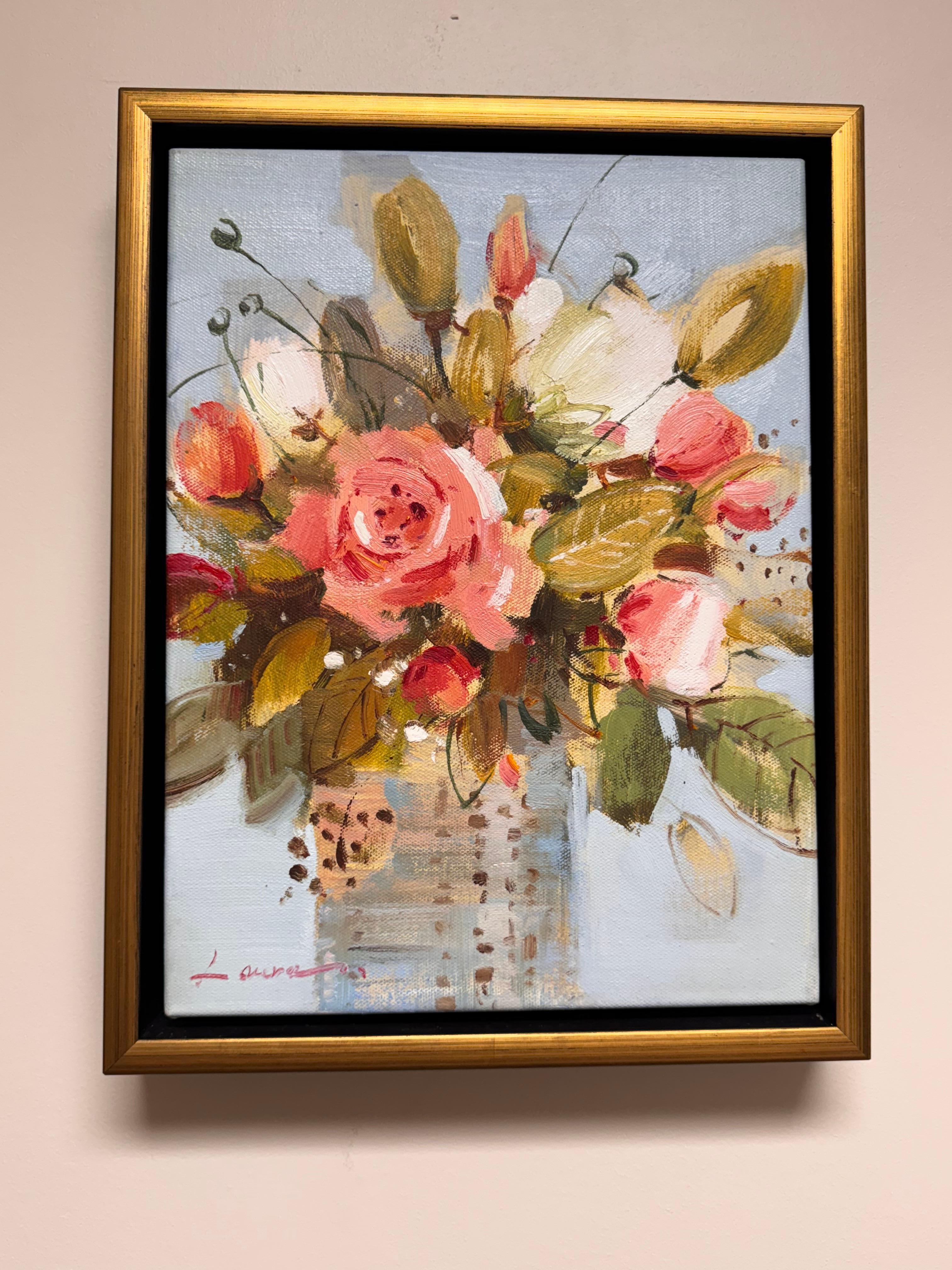 Laura Still-Life Painting – Frühlingsblüten