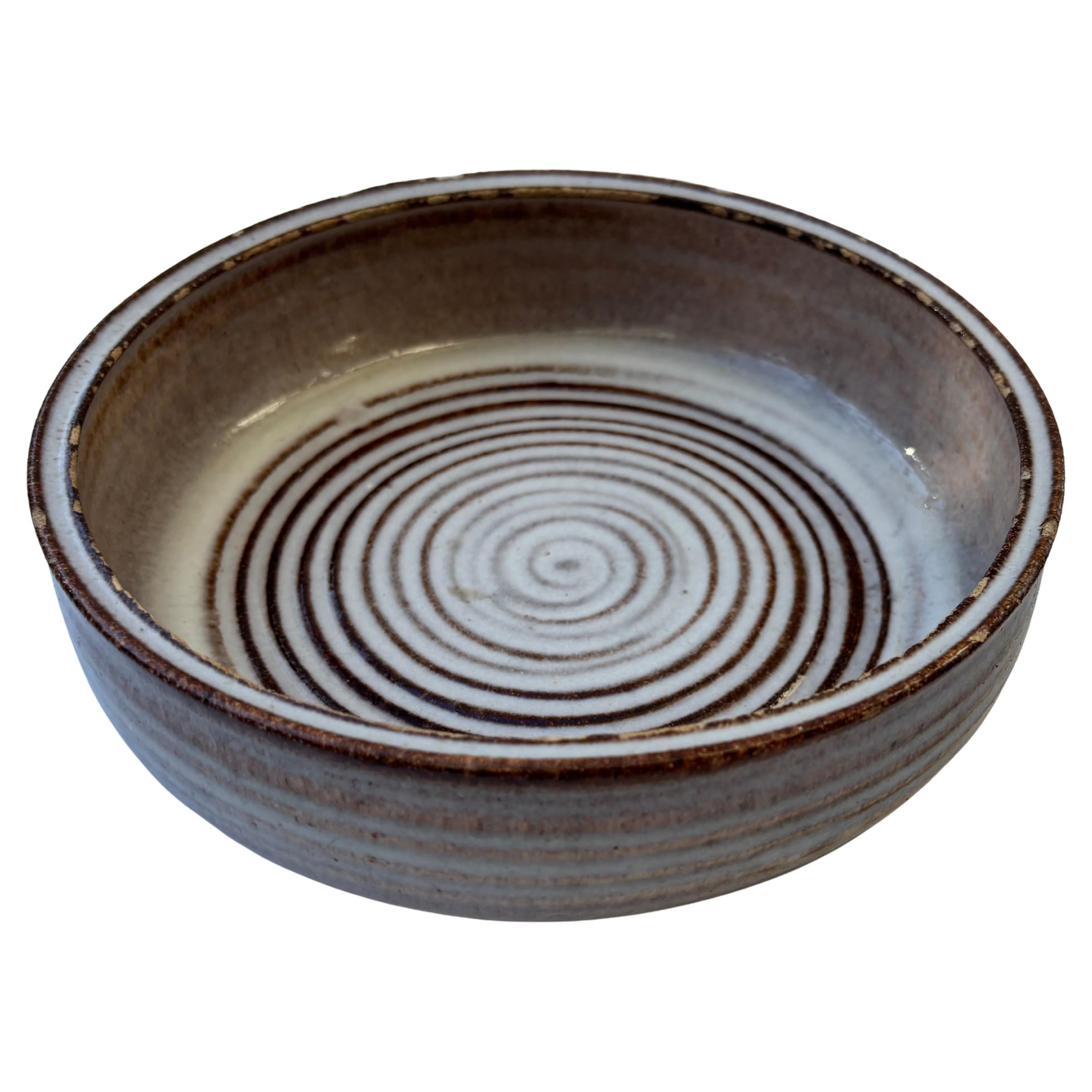 Laura Andreson ceramic/pottery bowl signed and dated 1952 im Angebot