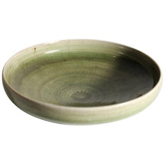 Laura Andreson Green Celadon Porcelain Art Pottery Bowl