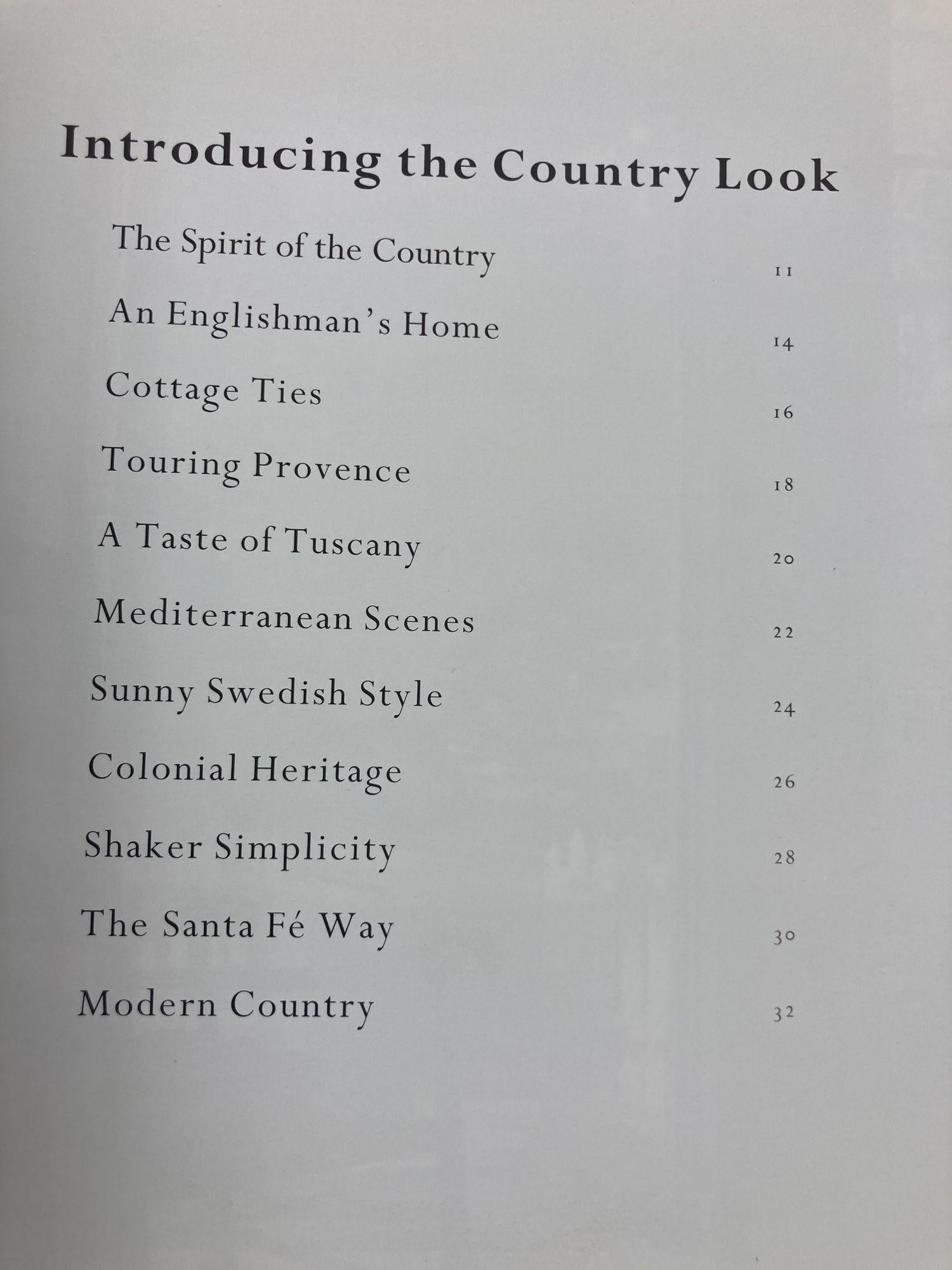 20th Century Laura Ashley Guide to Country Decorating Hardcover Book For Sale