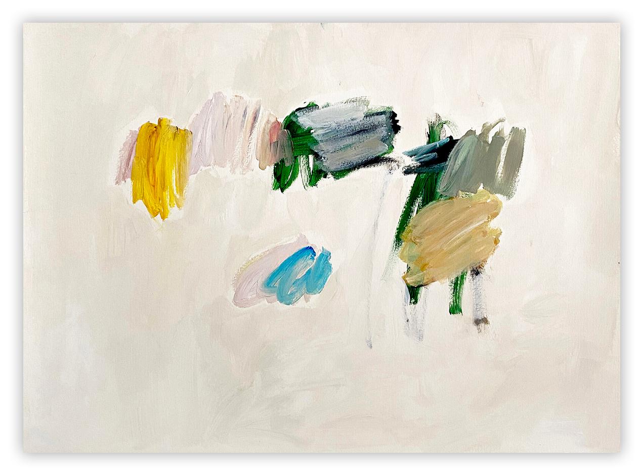 Laura Basterra Sanz Abstract Painting – Gemeinschaften (Abstrakte Malerei)