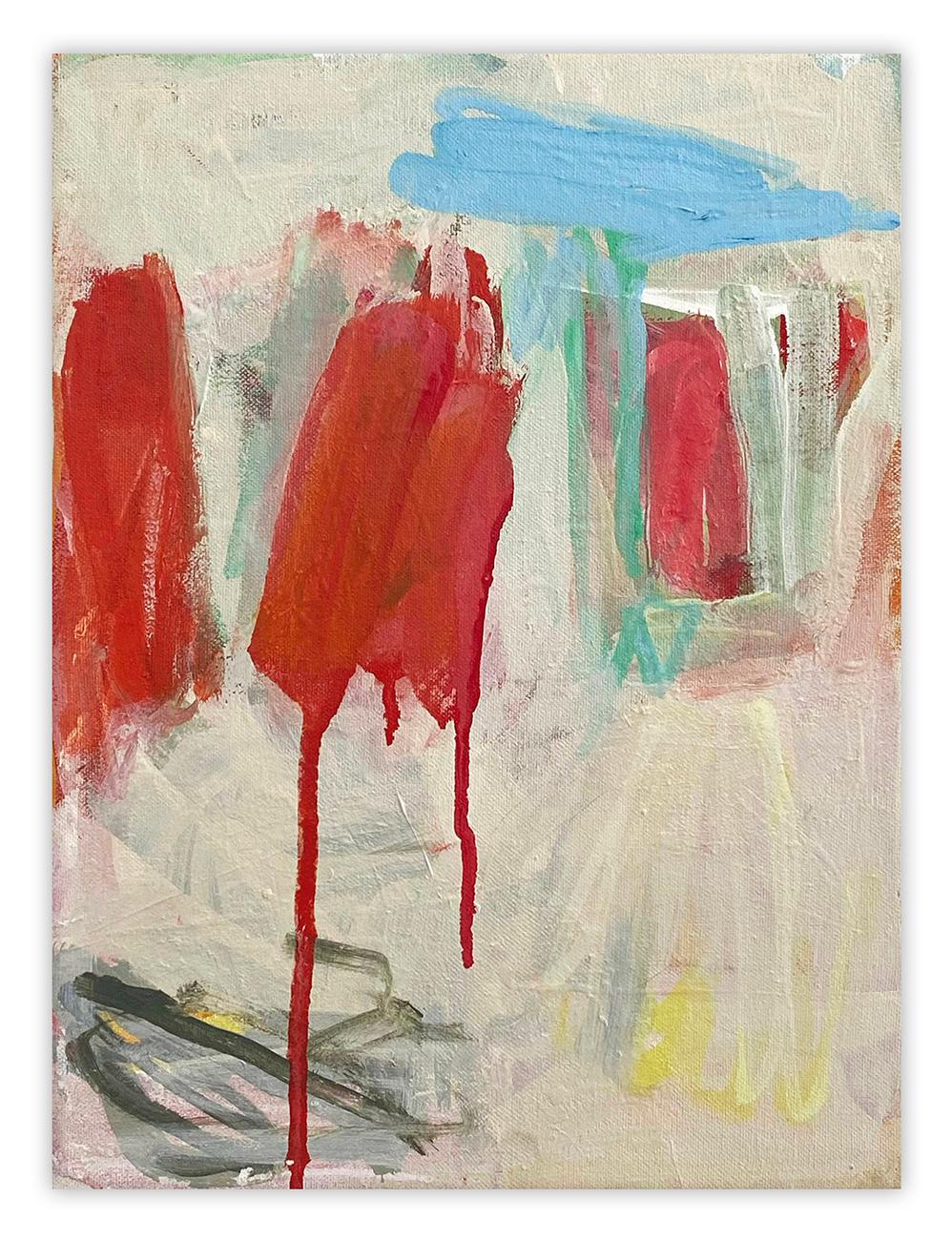Community Triptych (Abstract Painting) For Sale 2