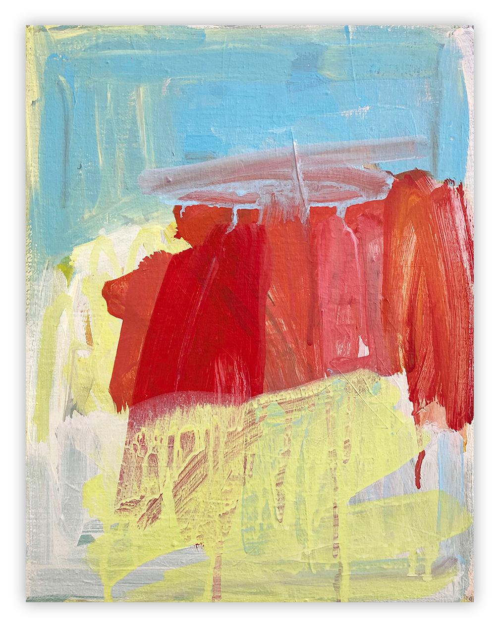 Community Triptych (Abstract Painting) For Sale 4