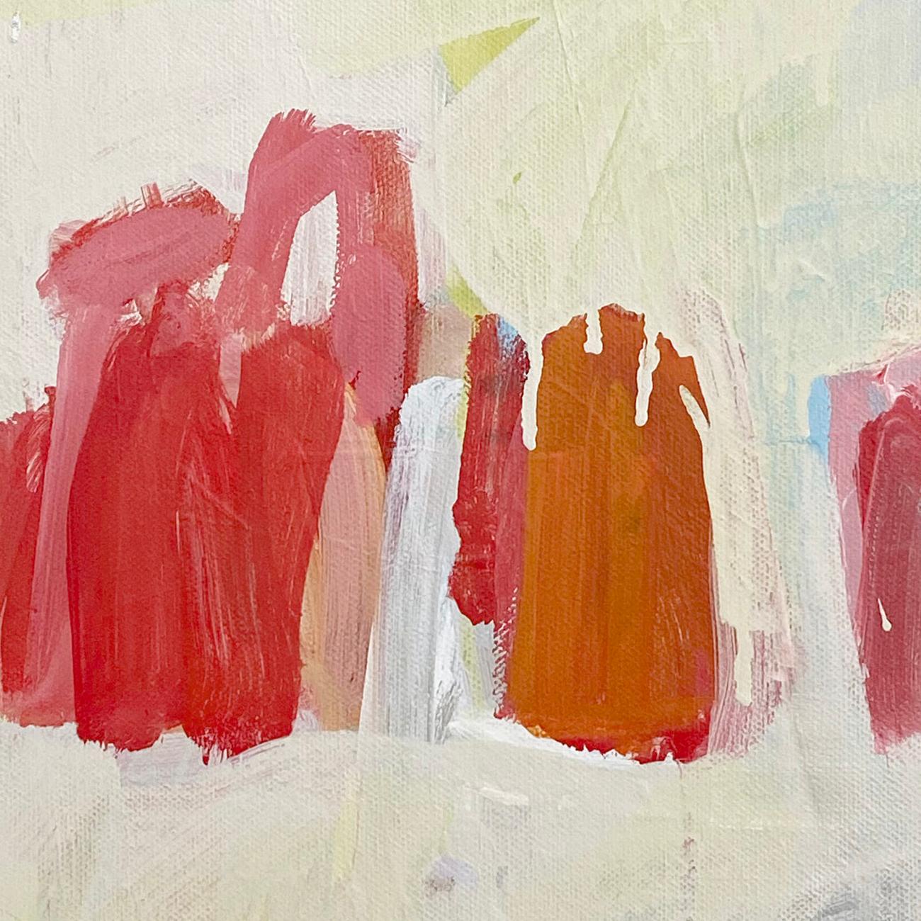 Community Triptych (Abstract Painting) For Sale 7