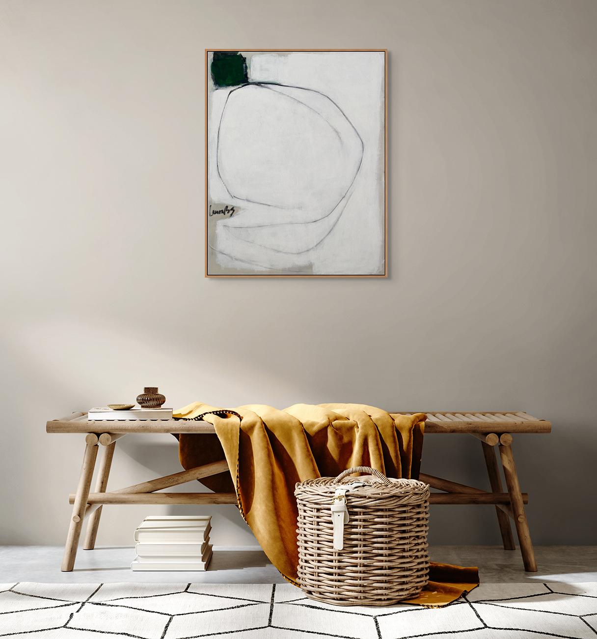 Intended White (Abstract Painting) For Sale 1