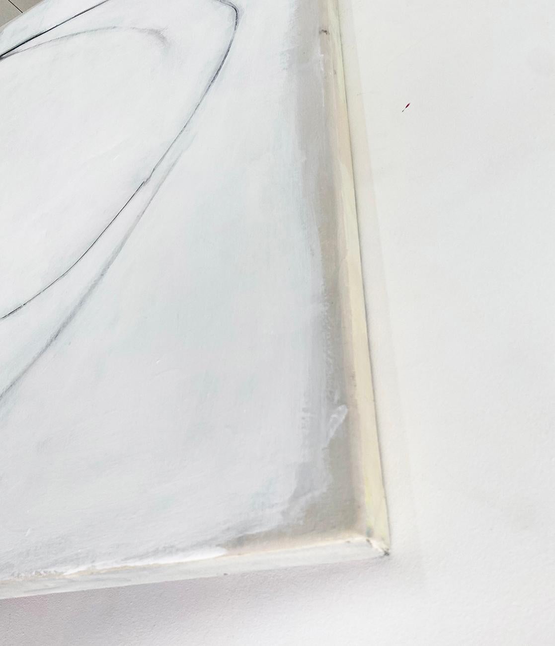 Intended White (Abstract Painting) For Sale 4