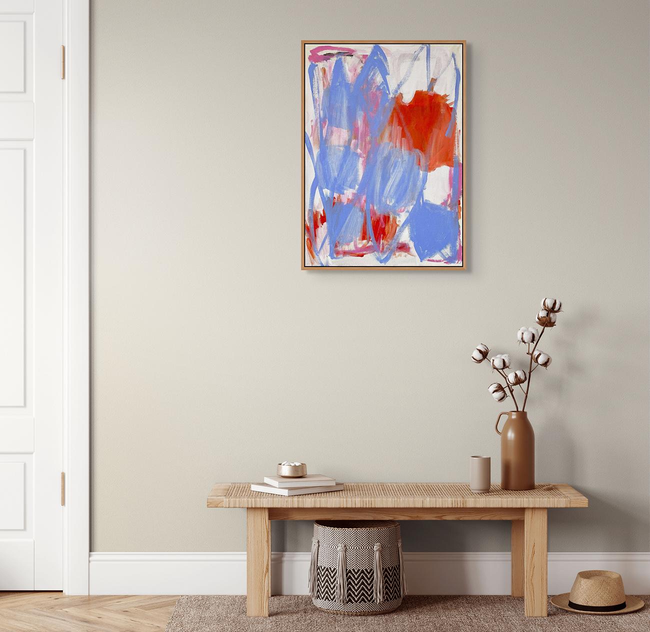 Vielleicht ( Ambivalenz) (Abstrakte Malerei) – Painting von Laura Basterra Sanz