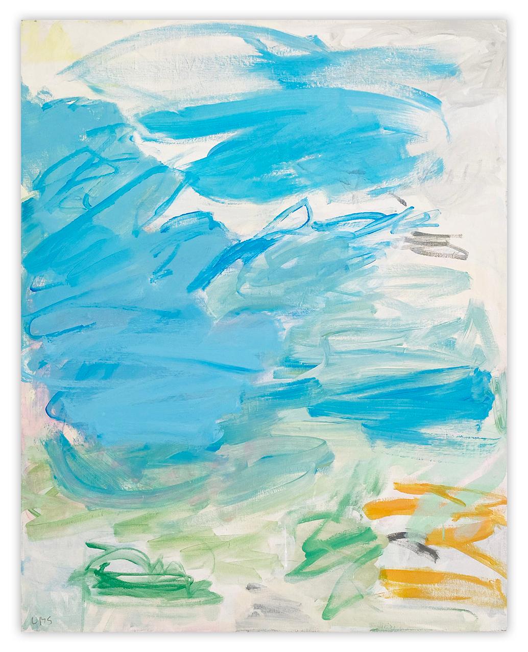 Untitled (summer breeze) (Abstract painting)

Acrylic on linen - Unframed

"This artwork is exclusive to IdeelArt.

Basterra's abstract expressionist approach to painting is a response to her environment, nature, and gestural movement. A text-based