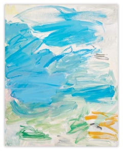 Untitled (summer breeze) (Abstract Painting)