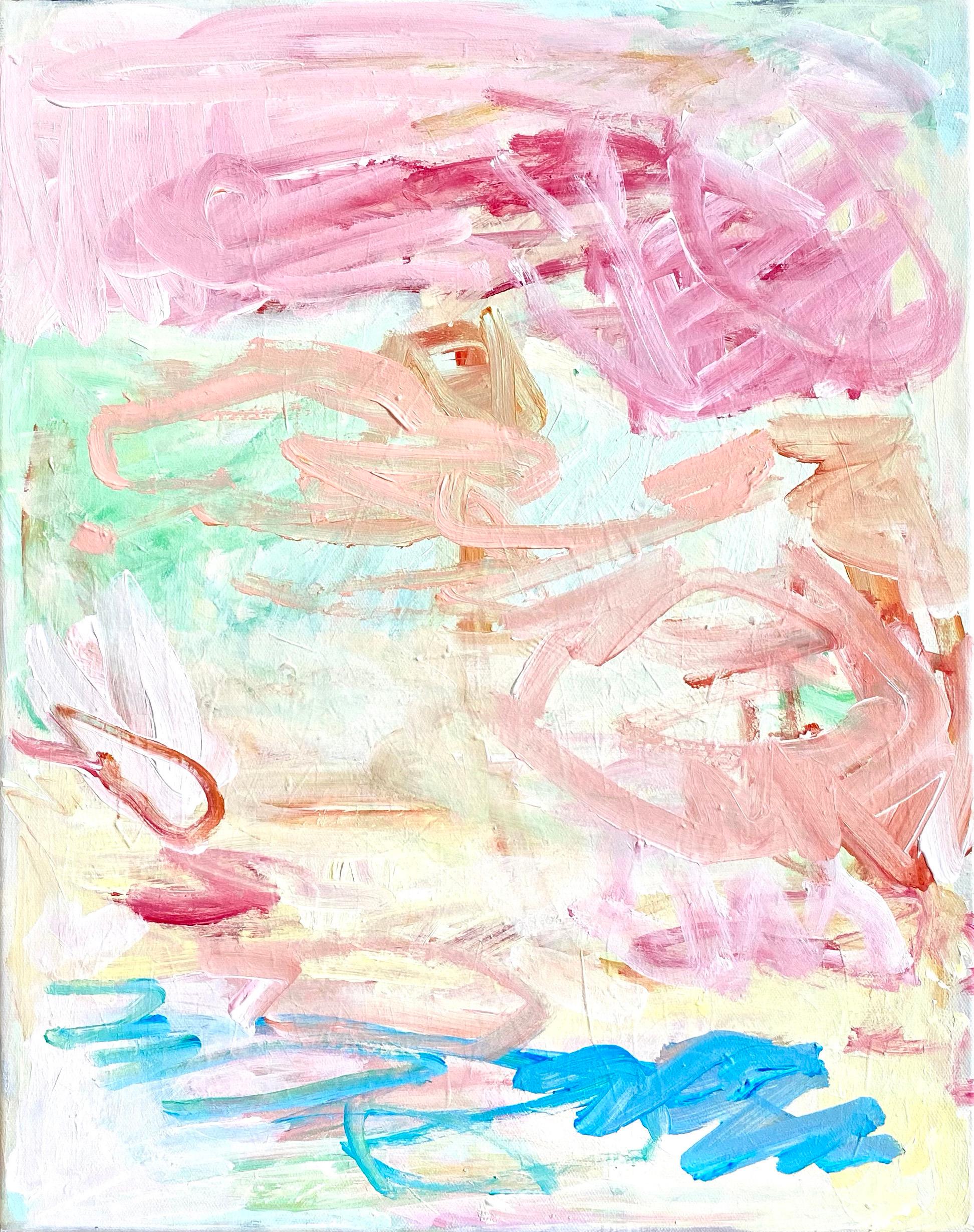 Untitled (Wind) (Abstract Painting) For Sale 1