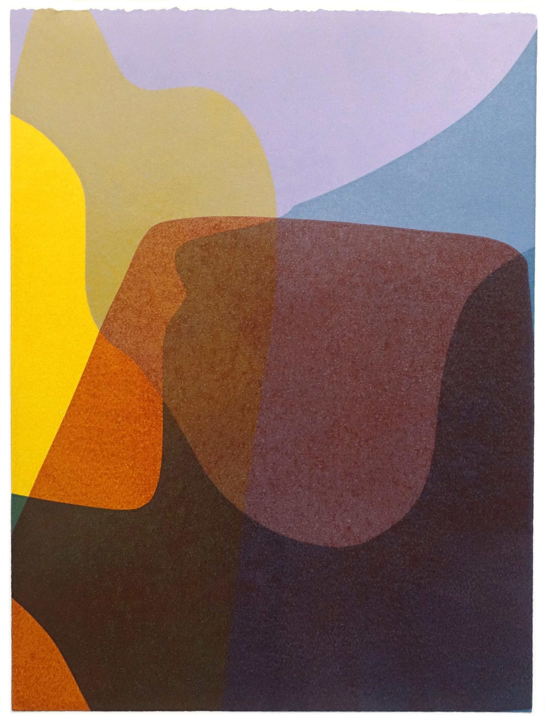 Laura Berman Abstract Print - Somata 10