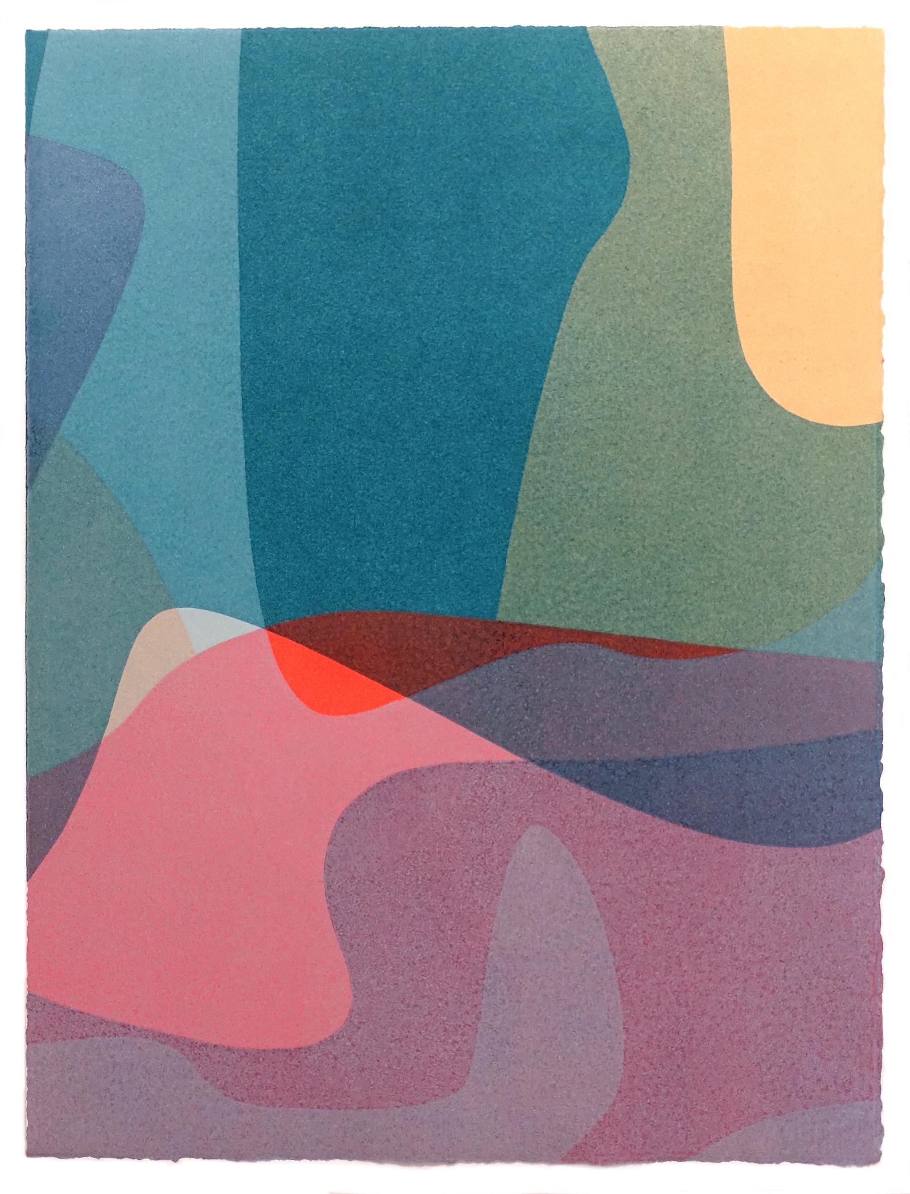 Laura Berman Abstract Print - Somata 12