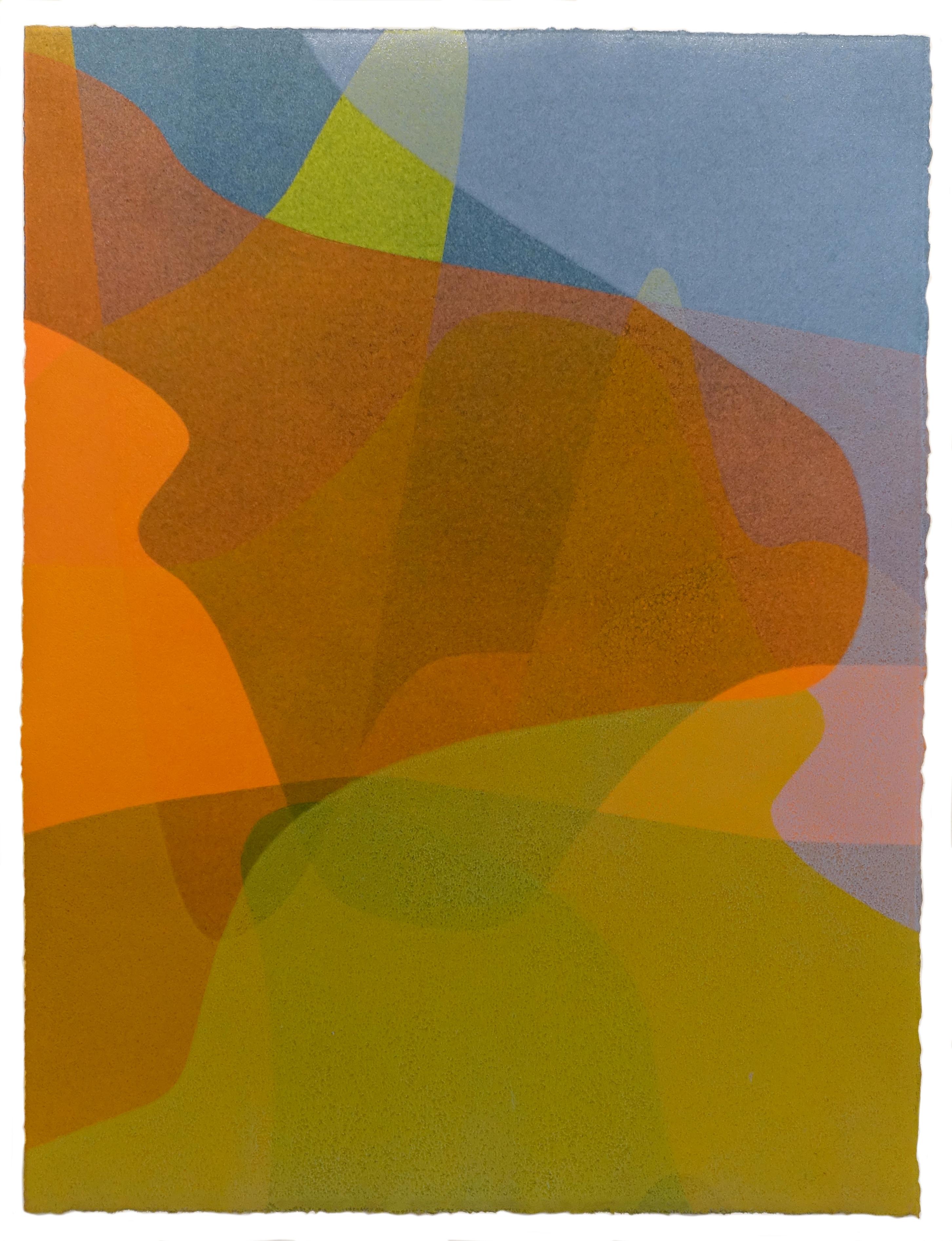 Laura Berman Abstract Print - Somata 15