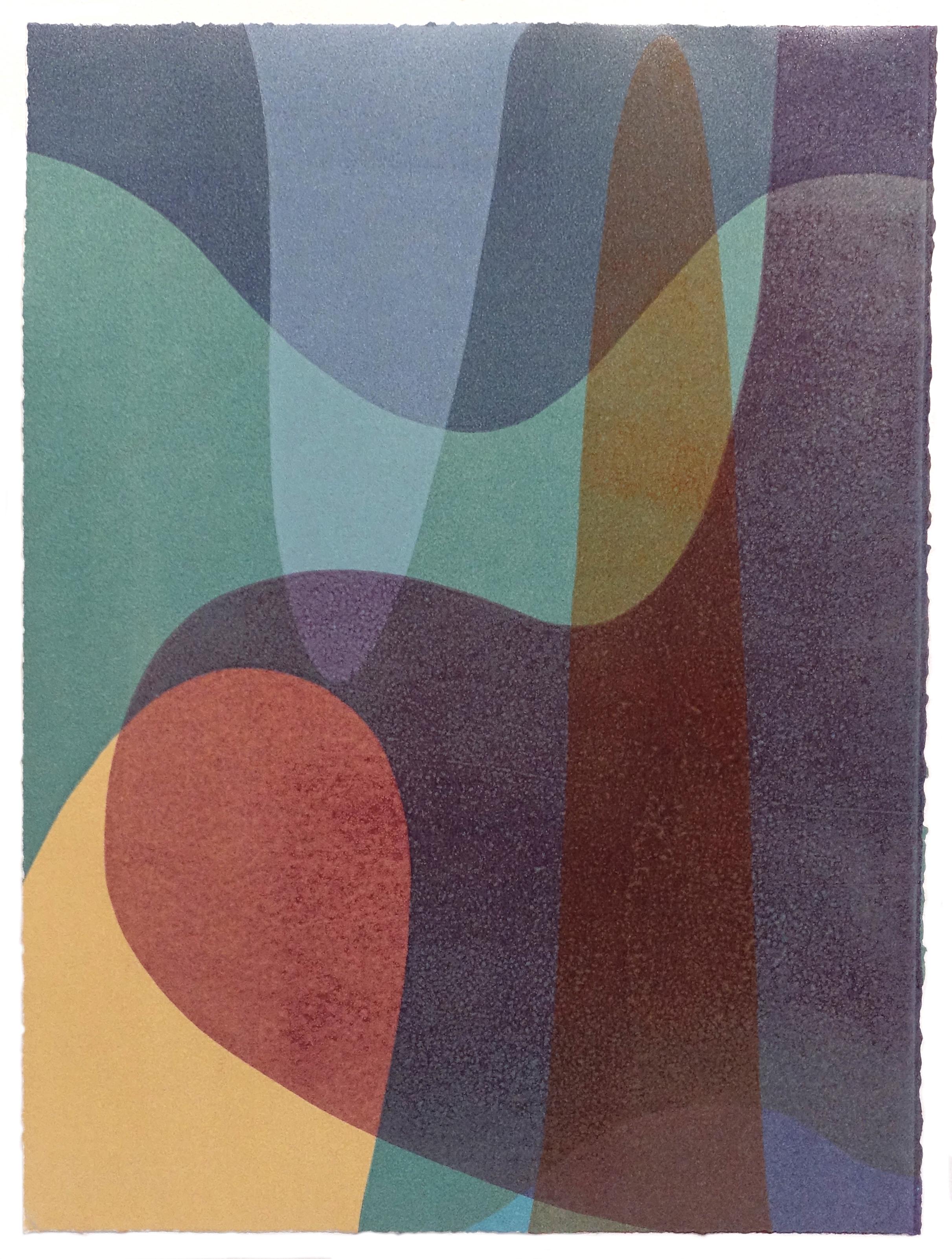 Laura Berman Abstract Print - Somata 16