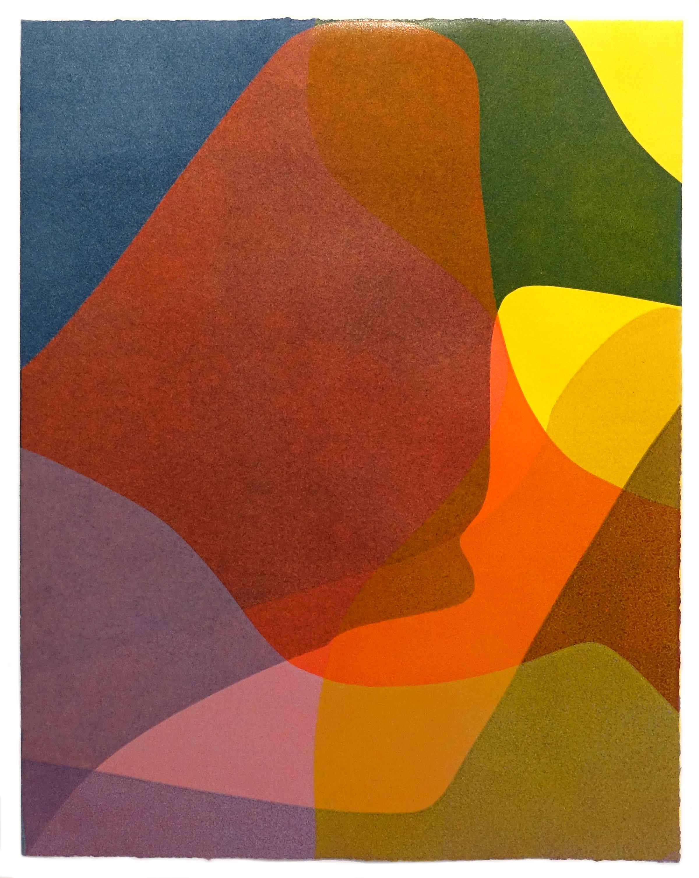 Laura Berman Abstract Print - Somata 5