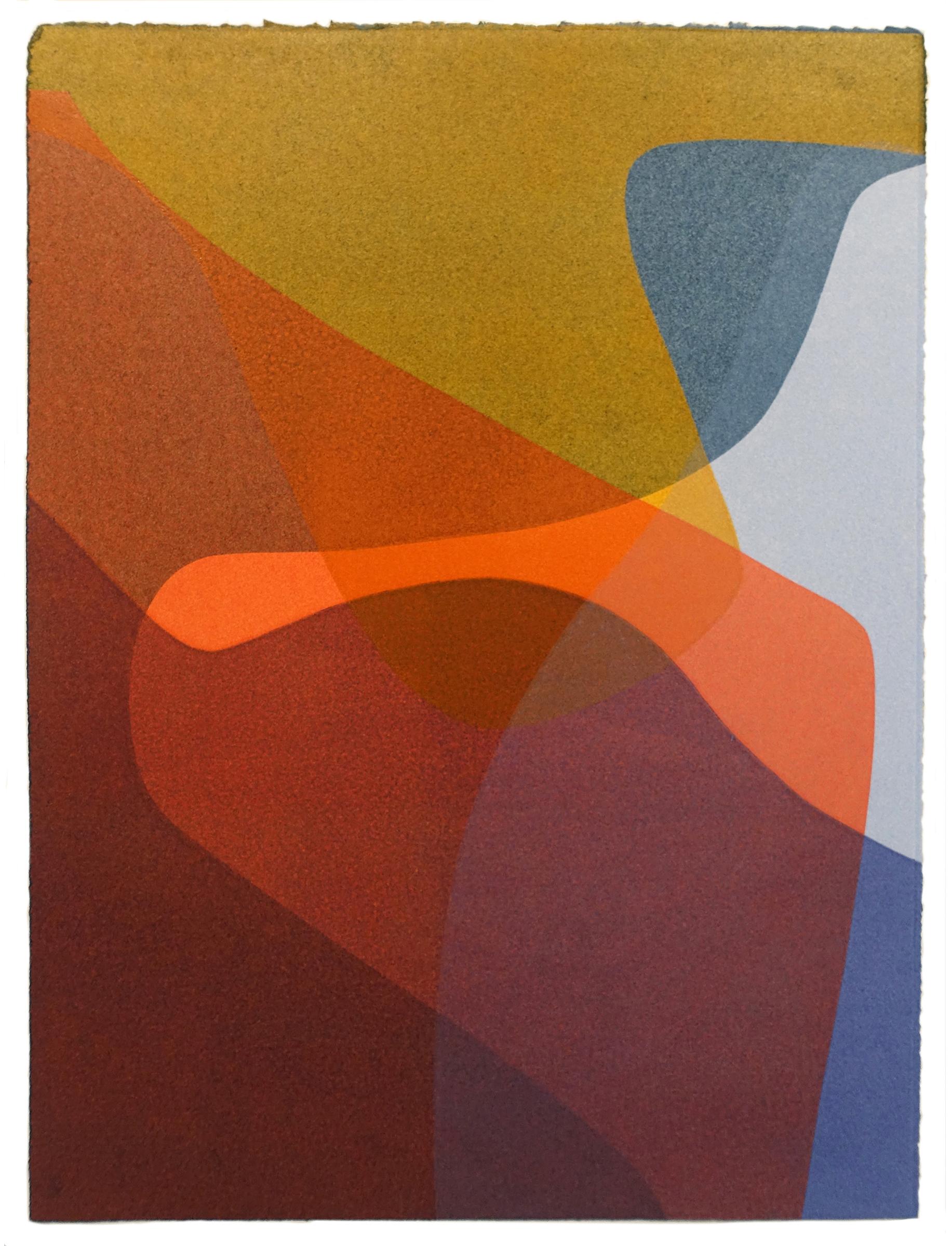 Laura Berman Abstract Print - Somata 7