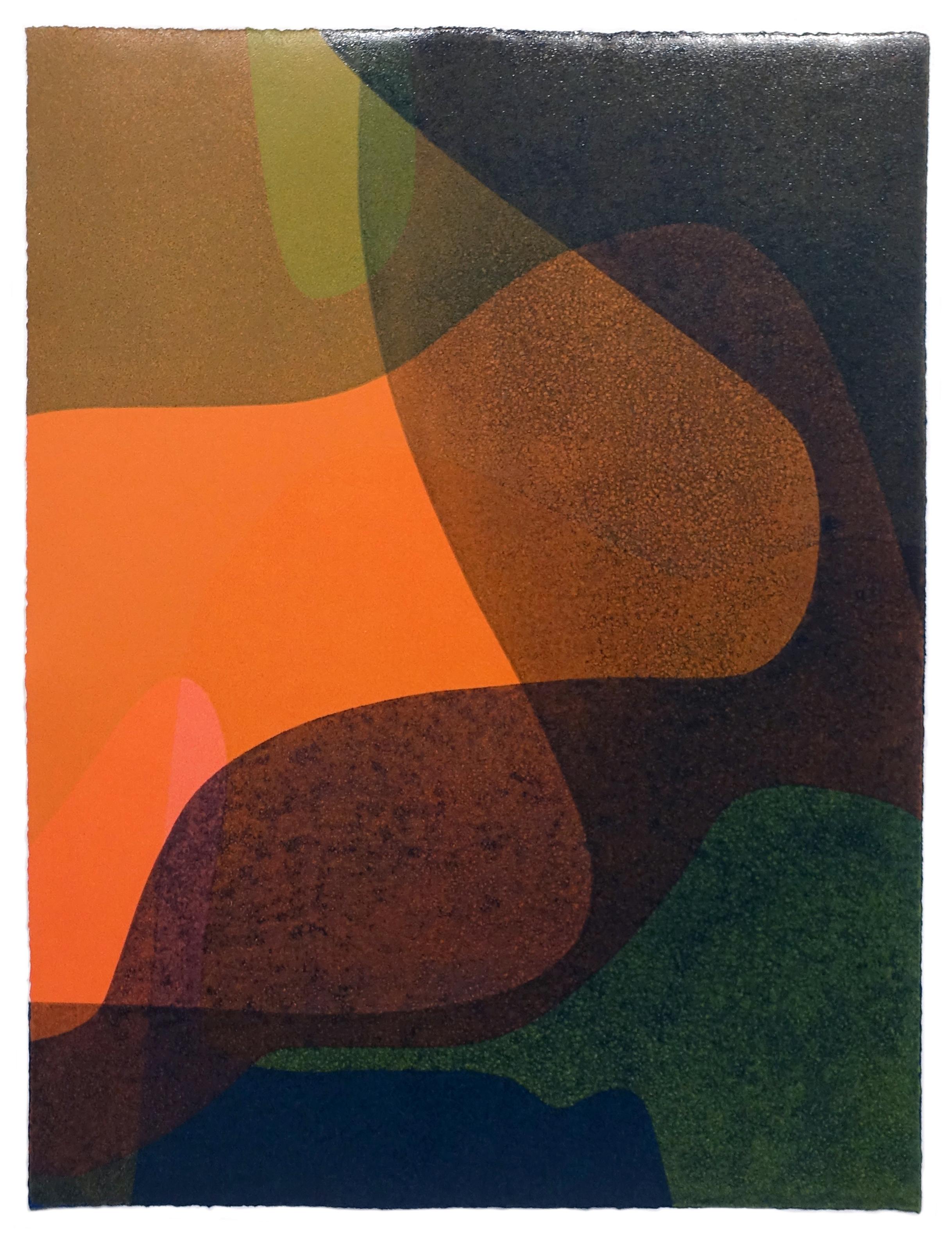 Laura Berman Abstract Print - Somata 8