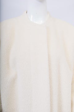 Laura Biagiatti White 1980s Coat