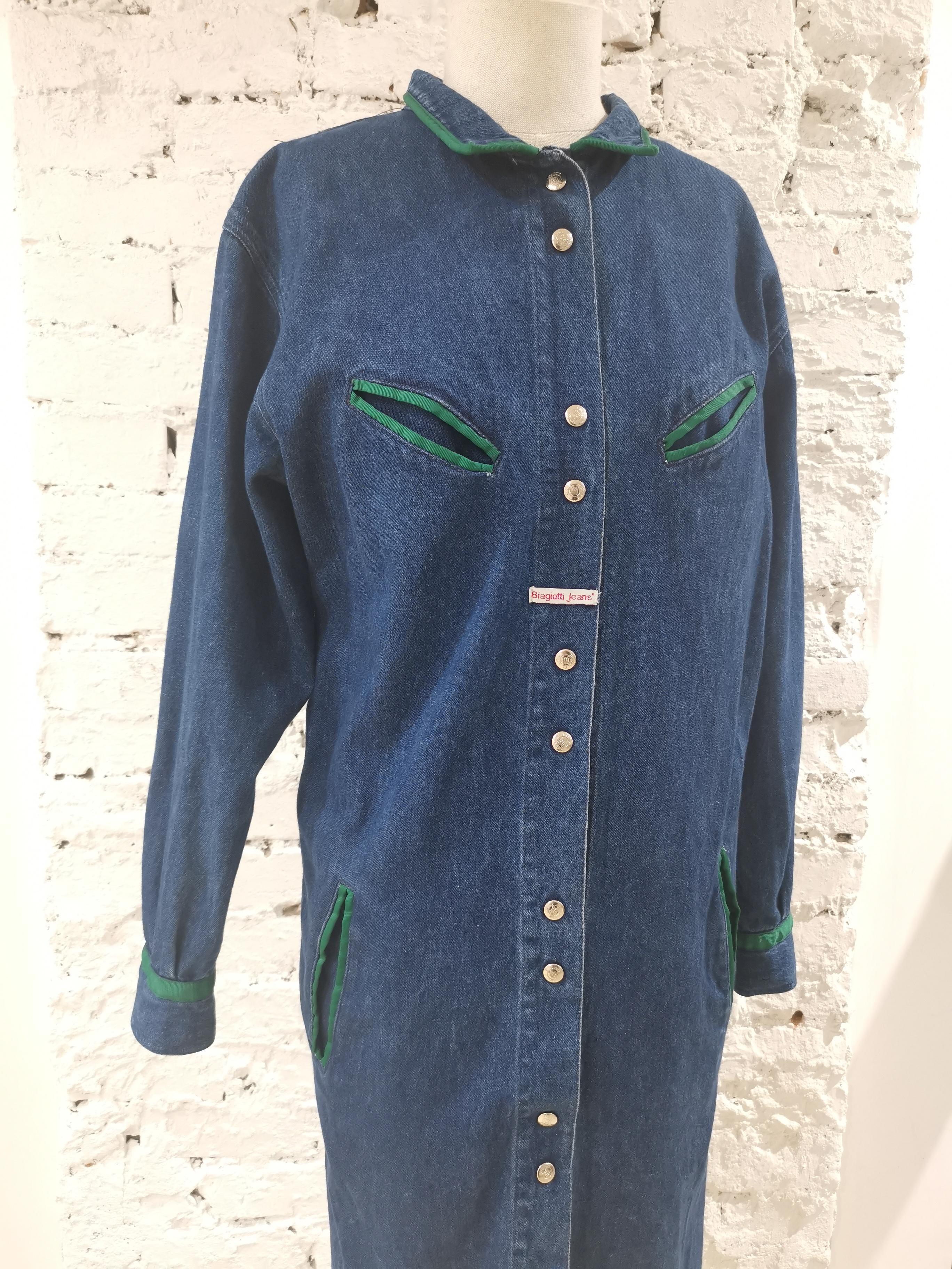 Laura Biagiotti denim long shirt - chemisier
totally made in italy in size M