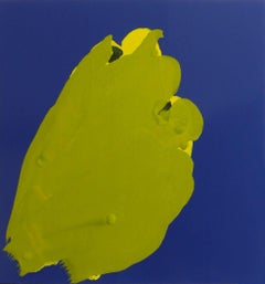 Laura Bidwa "Artist Talk 26" oil and latex paints on panel
