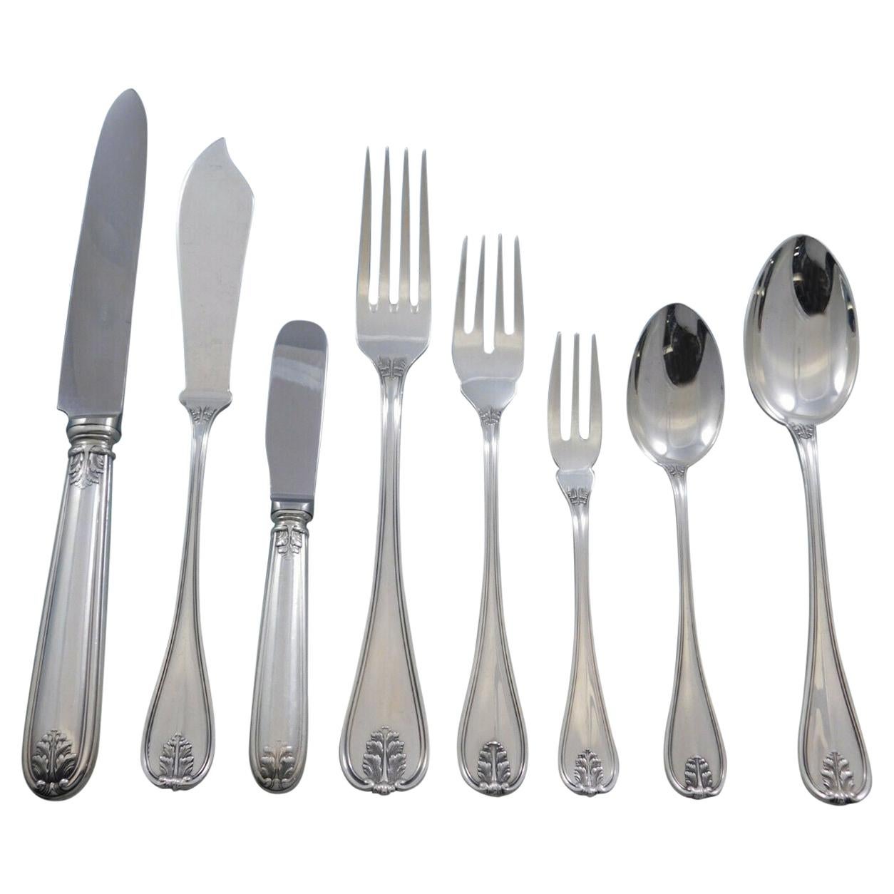 Torchon by Buccellati Italy Italian Sterling Silver Salad Fork 6 7//8/" Flatware