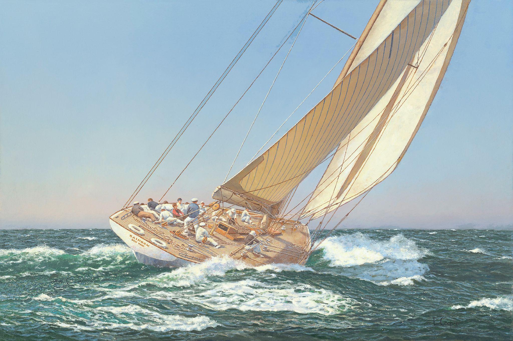 Rainbow, yacht di classe J, 1934