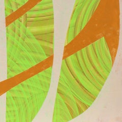 "Retreat" - Colorful Non-Objective Painting - Sonia Delaunay