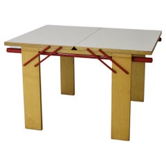 Laura De Lorenzo Stefano Stefani table Achab 1980s