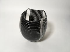 Vase italien en verre de Murano Diavolo Modèle de Laura Diaz de Santillana pour Eos.