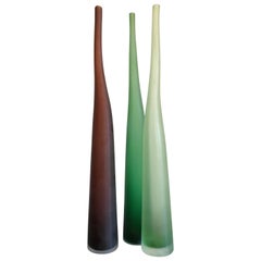 Laura de Santillana Murano Glass Vases, Italy