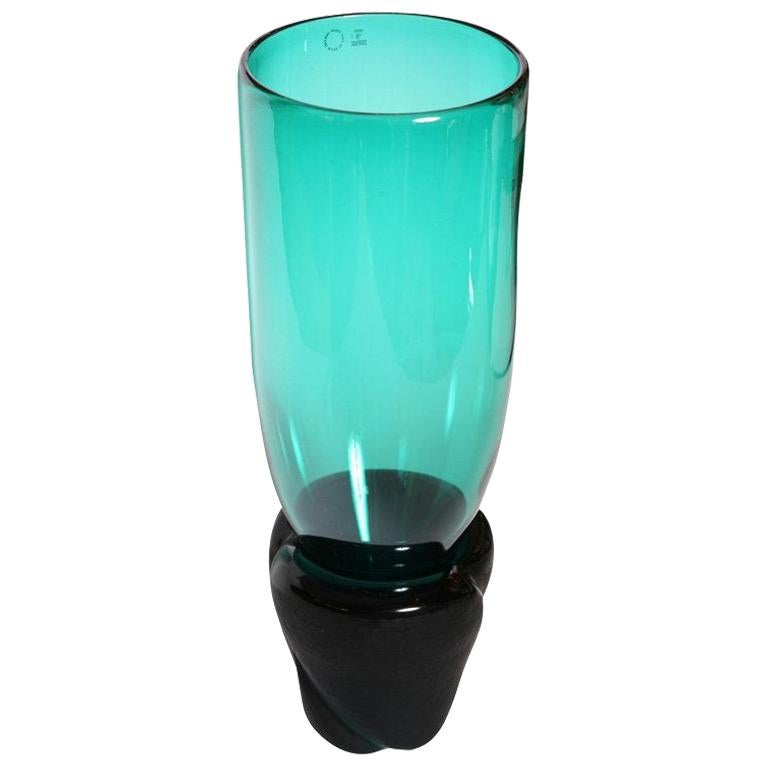 Monumental Venini Murano Glass Vessel "Munchen" Laura Diaz de Santillana  For Sale at 1stDibs