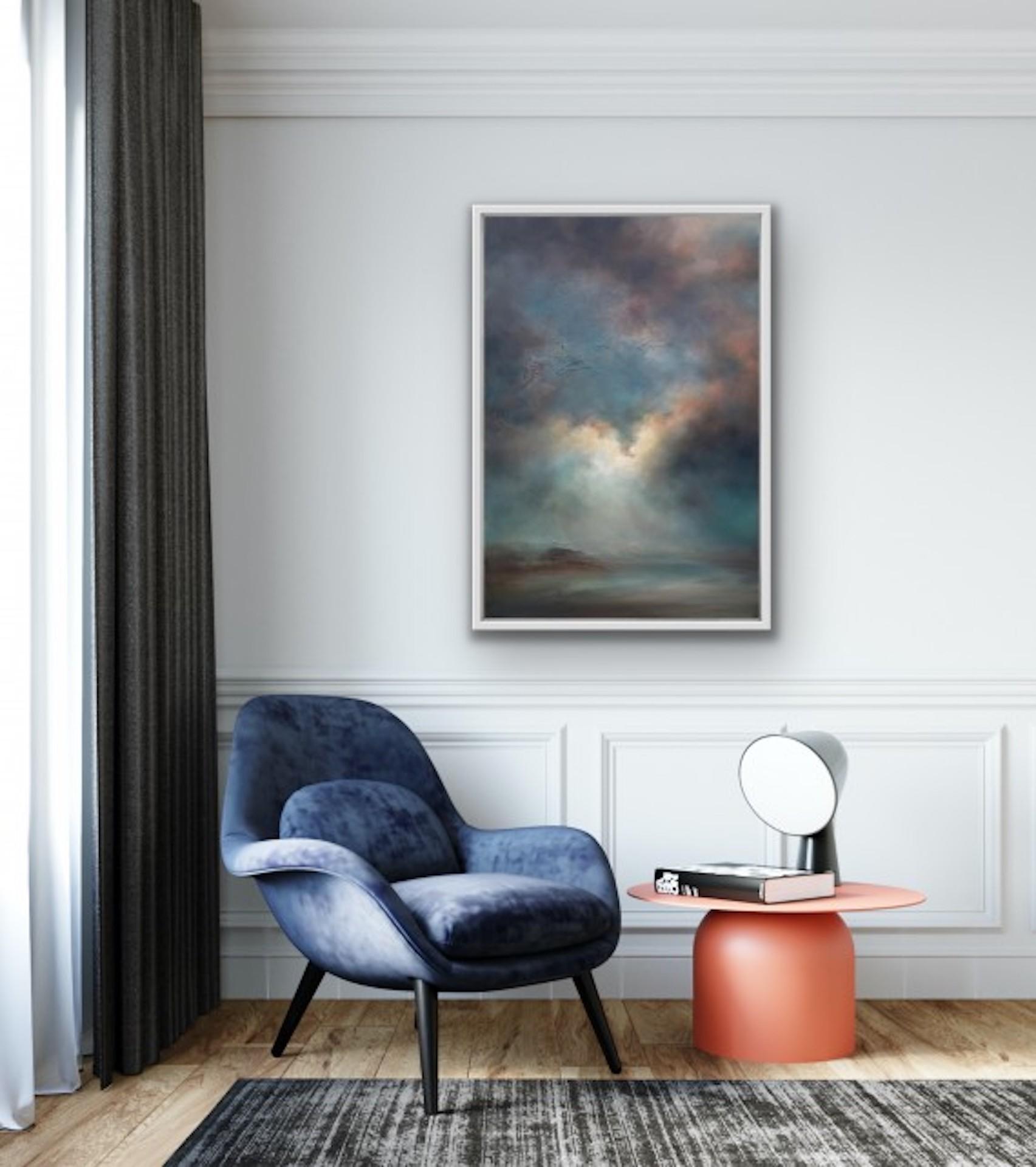 L'ora blu di Laura Dunmow [2020]
Originale
Olio su tela da imballaggio
Dimensioni dell'immagine: H. 90 cm x L. 60 cm
Dimensioni complete dell'opera senza cornice: H. H. 90 cm x L. 60 cm x P. 40 cm.
Venduto senza cornice
Si prega di notare che le