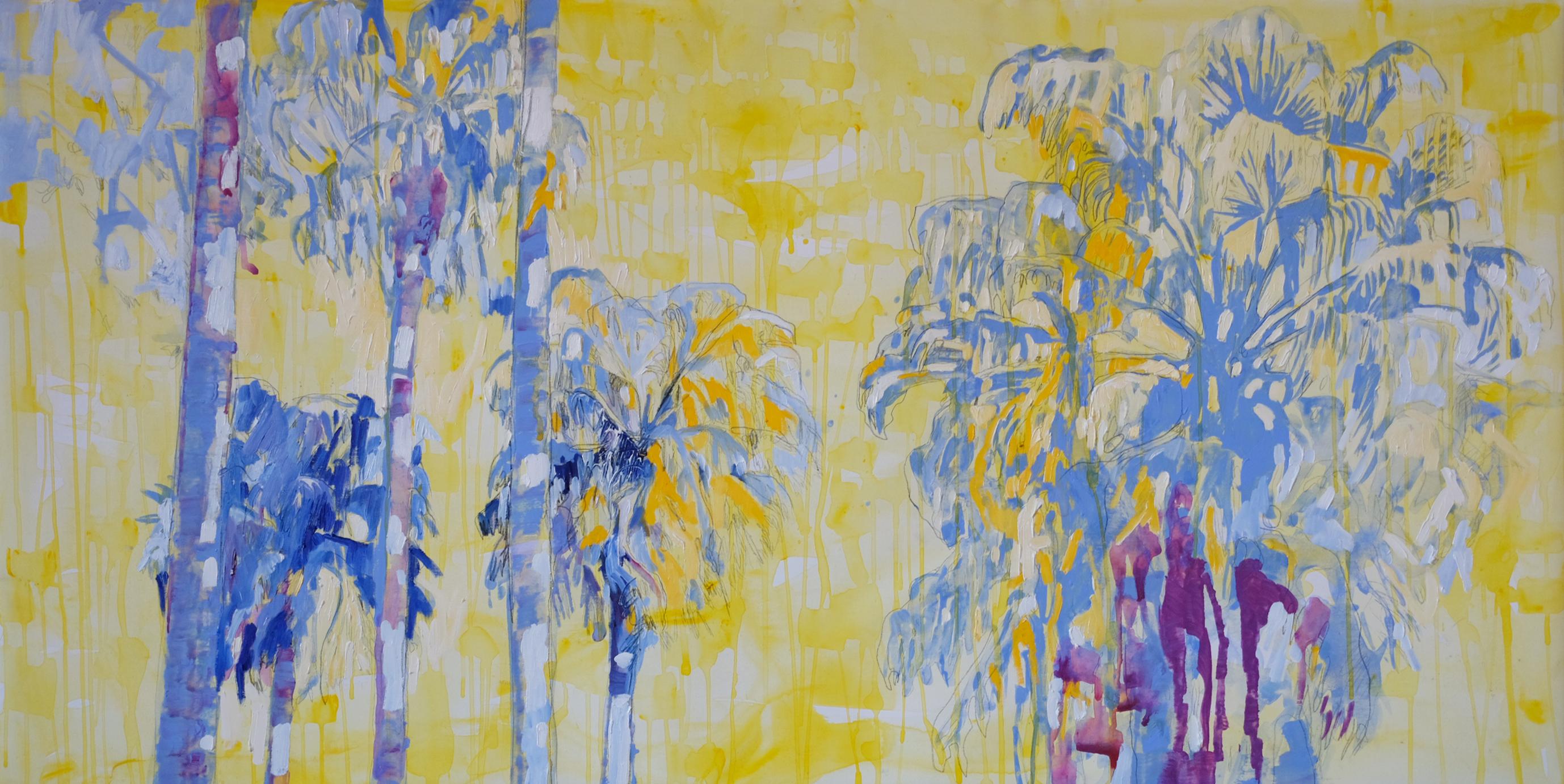 Laura Federici Landscape Painting – Garten 04