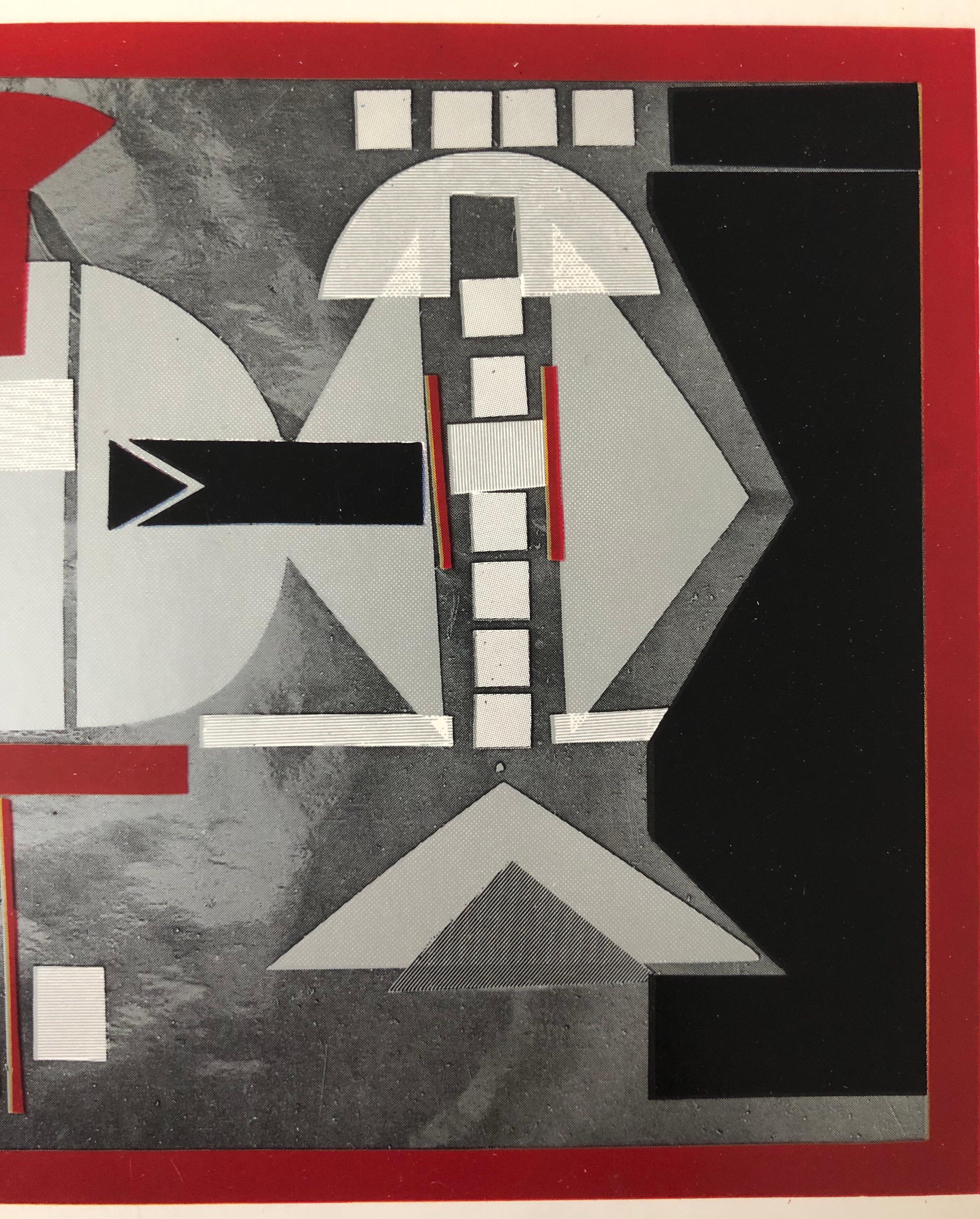Astratto Donna Italiana Artista Moderna Metallizzata Specchio Litografia Laura Fiume in vendita 3