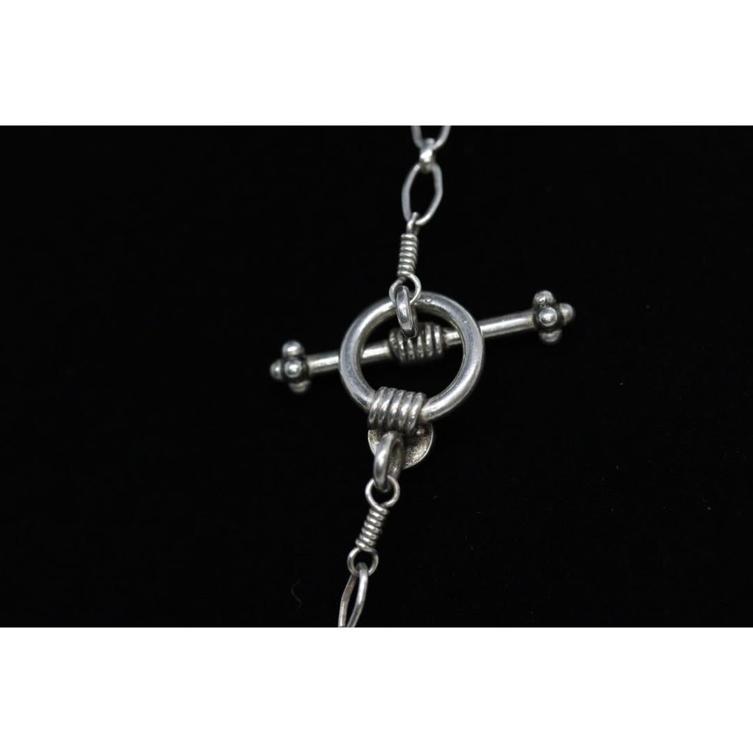 Donna Laura Gibson & Gibson Collana. Gibson & Gibson Sterling Carnelian Dangling Candy multi-gem in vendita