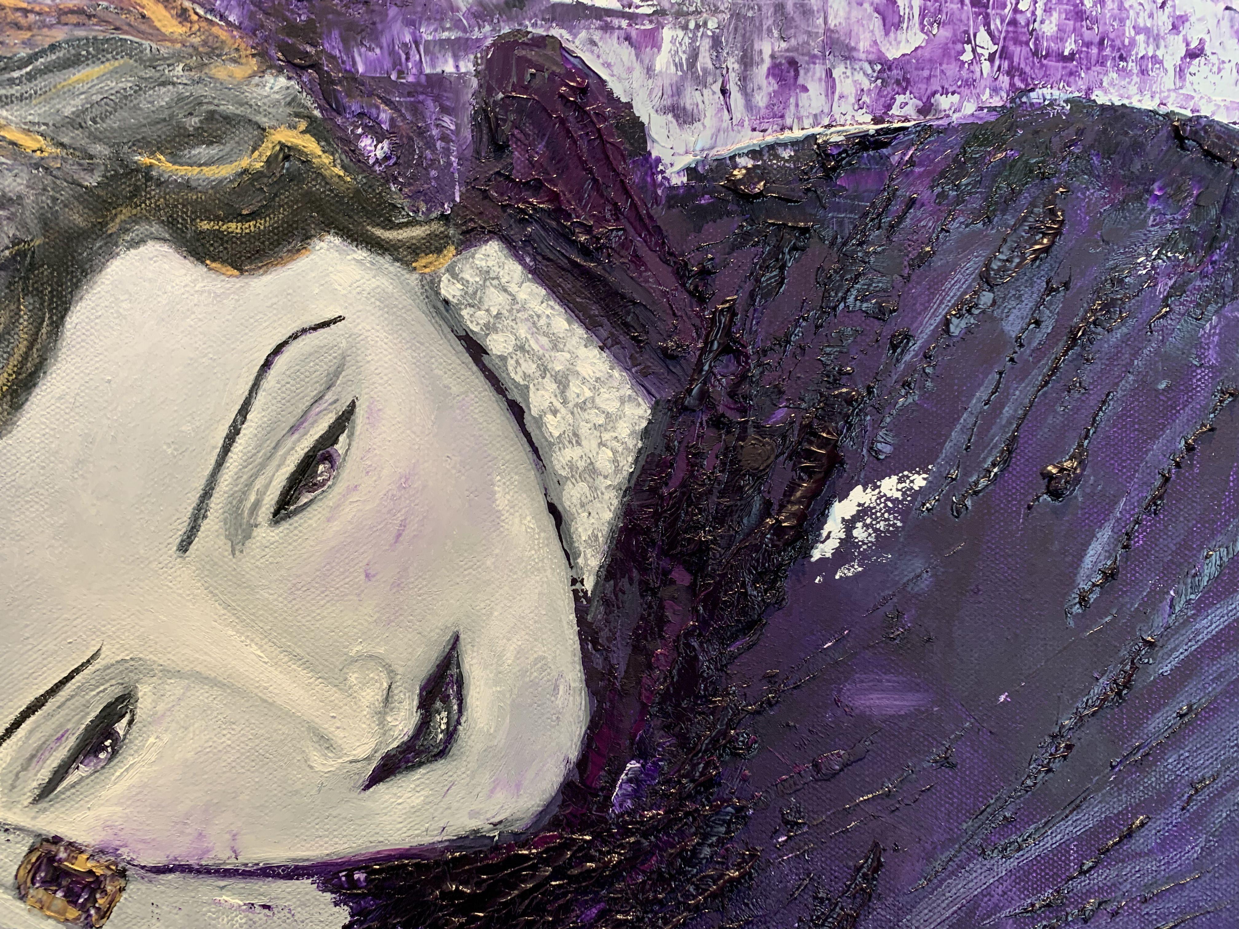 Isabella, peinture, huile sur toile - Contemporain Painting par Laura Granata